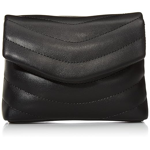 The Drop Women's Rylee Quilted Belt Bag, Black, One Size