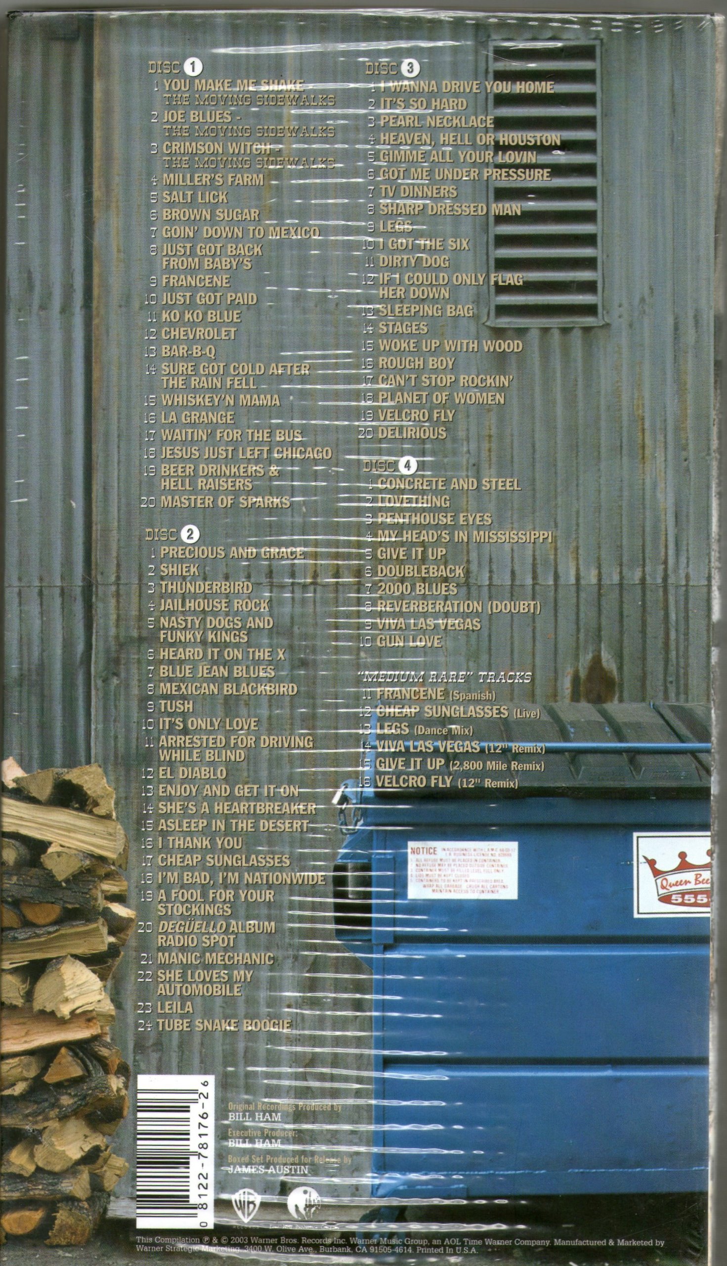 Chrome,Smoke & Bbq - the Zz Top Box