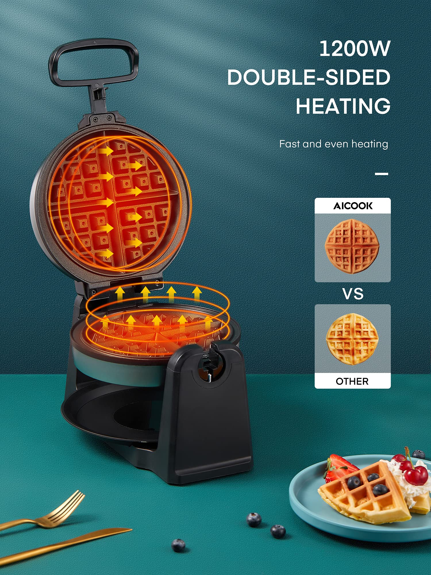 aicook waffle