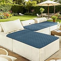 Vista 138 de gogobunny - Manta para perros y gatos 100% impermeable y de doble cara, funda suave para cama de mascotas, reversible, protege muebles, azul marino