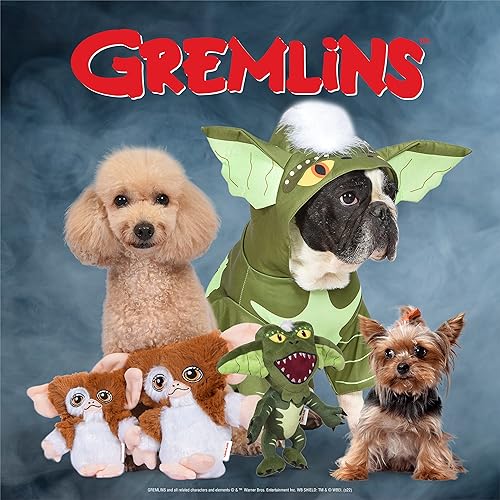 Miniatura 7 de Warner Bros Disfraz de Halloween de Horror Gremlins para perros con capucha, talla XL  Disfraces de Halloween para perros, disfraces de miedo