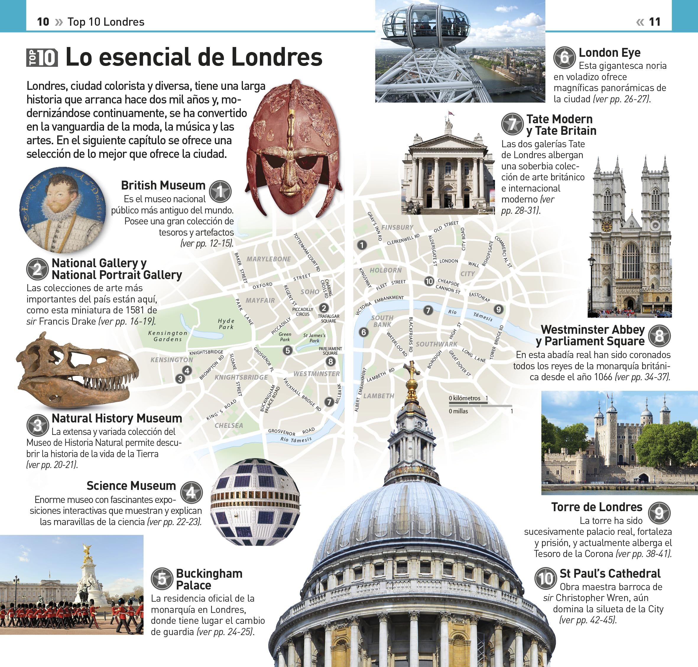 Londres (Guías Visuales TOP 10): La guía que descubre lo mejor de cada ciudad (Guías de viaje)