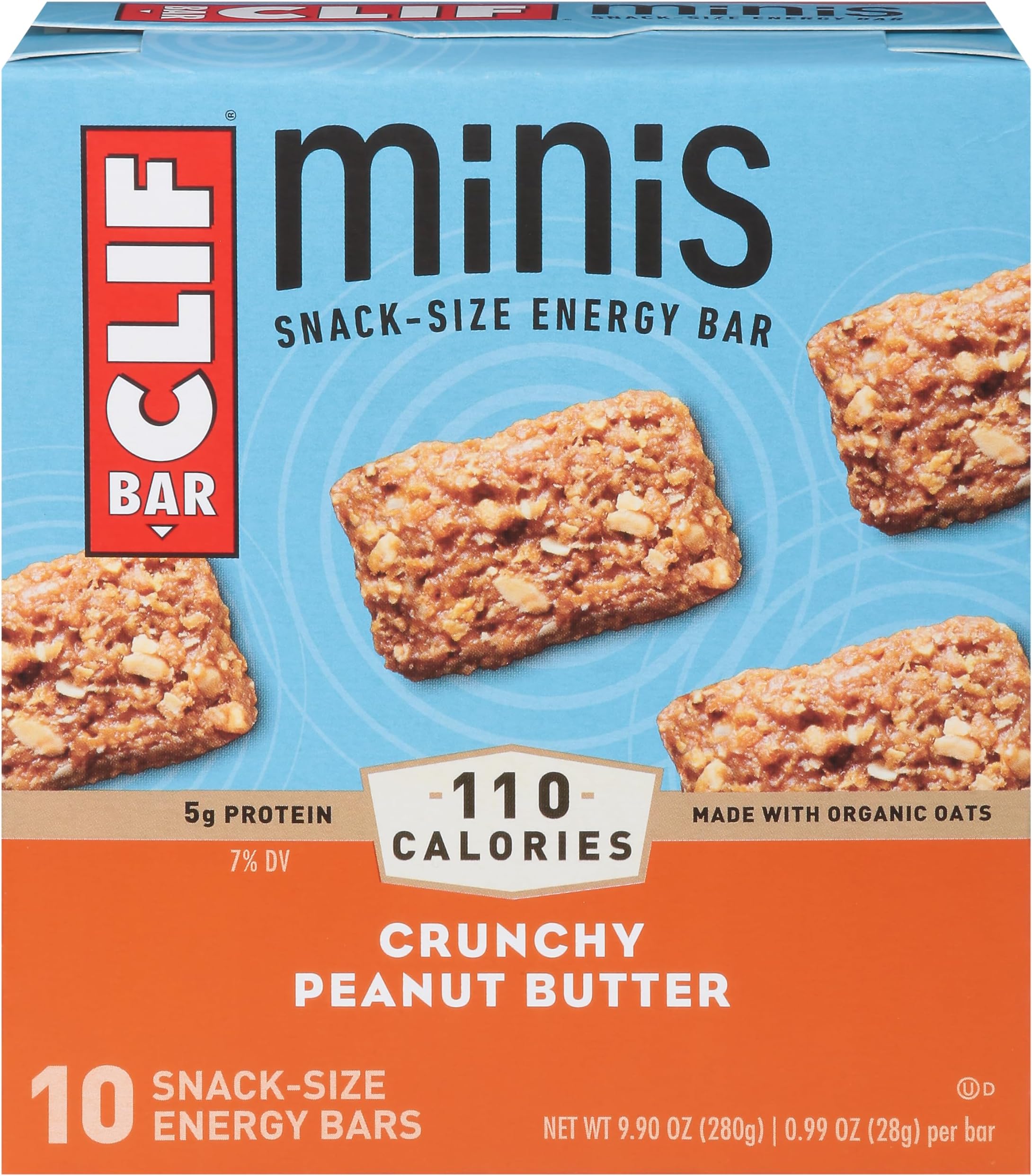 BAR MINI CHRNCHY PB 10CT
