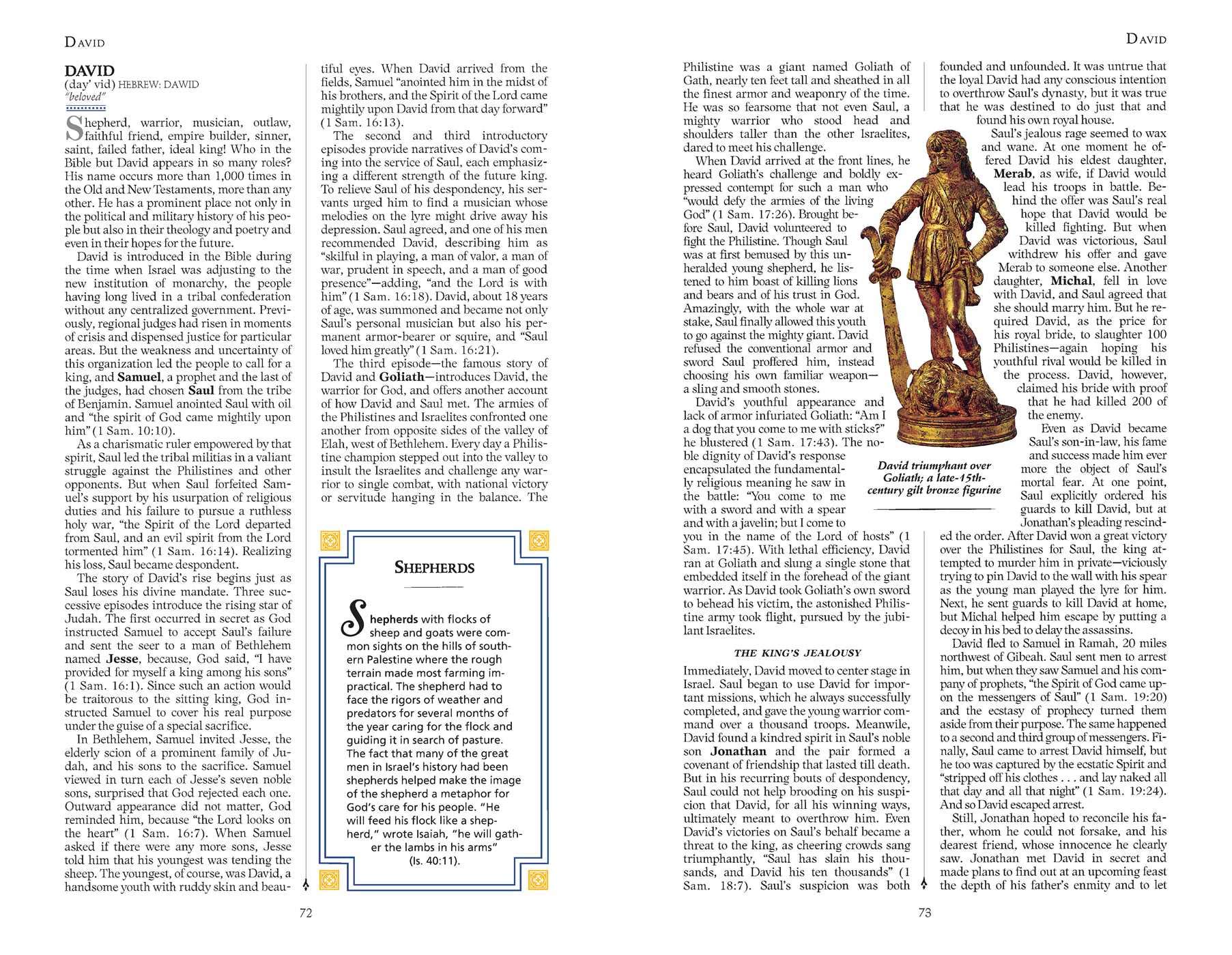 Who's Who in the Bible: An Illustrated Biographical Dictionary