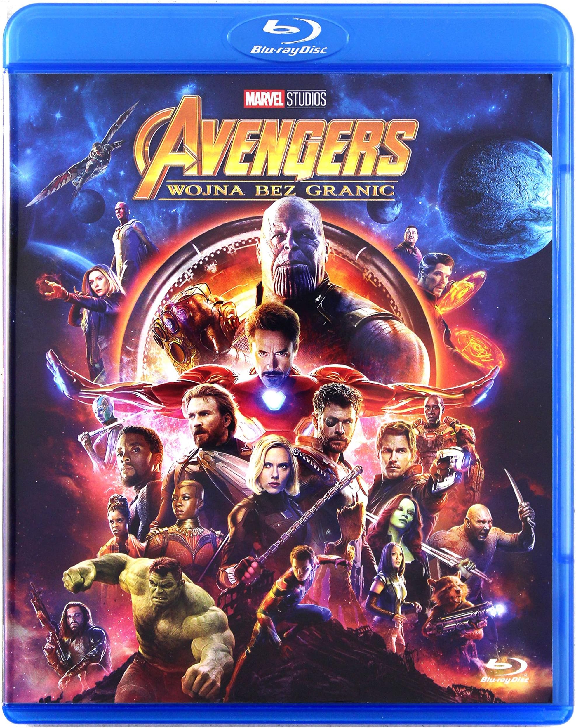Avengers: Infinity War [Blu-Ray] [Region Free] (English audio. English subtitles)