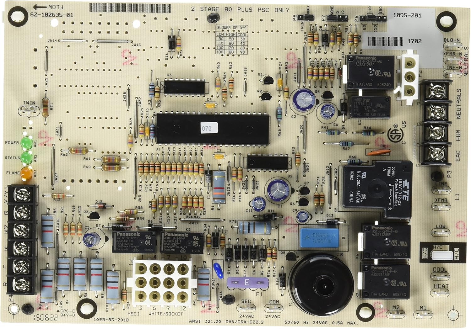 Protech 6210263581 Integrated Furnace Control Board Amazon.co.uk