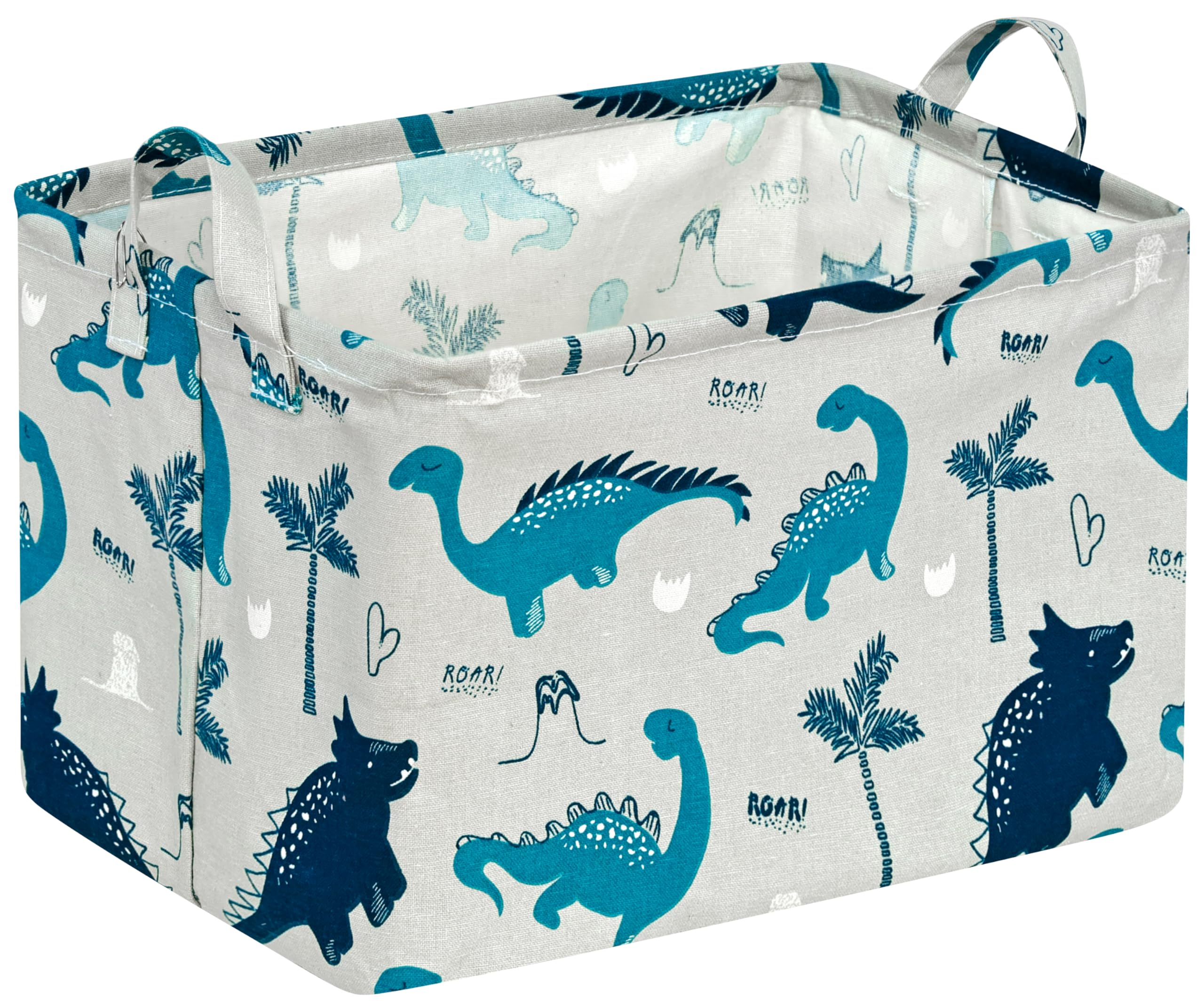 Baby Waterproof Storage Basket Toys Organizer Nursery Bins for Women Kids Hamper for Organizing Home/Dorm/Kitchen/Pet/Office/Closet/Shelf/Room Decor