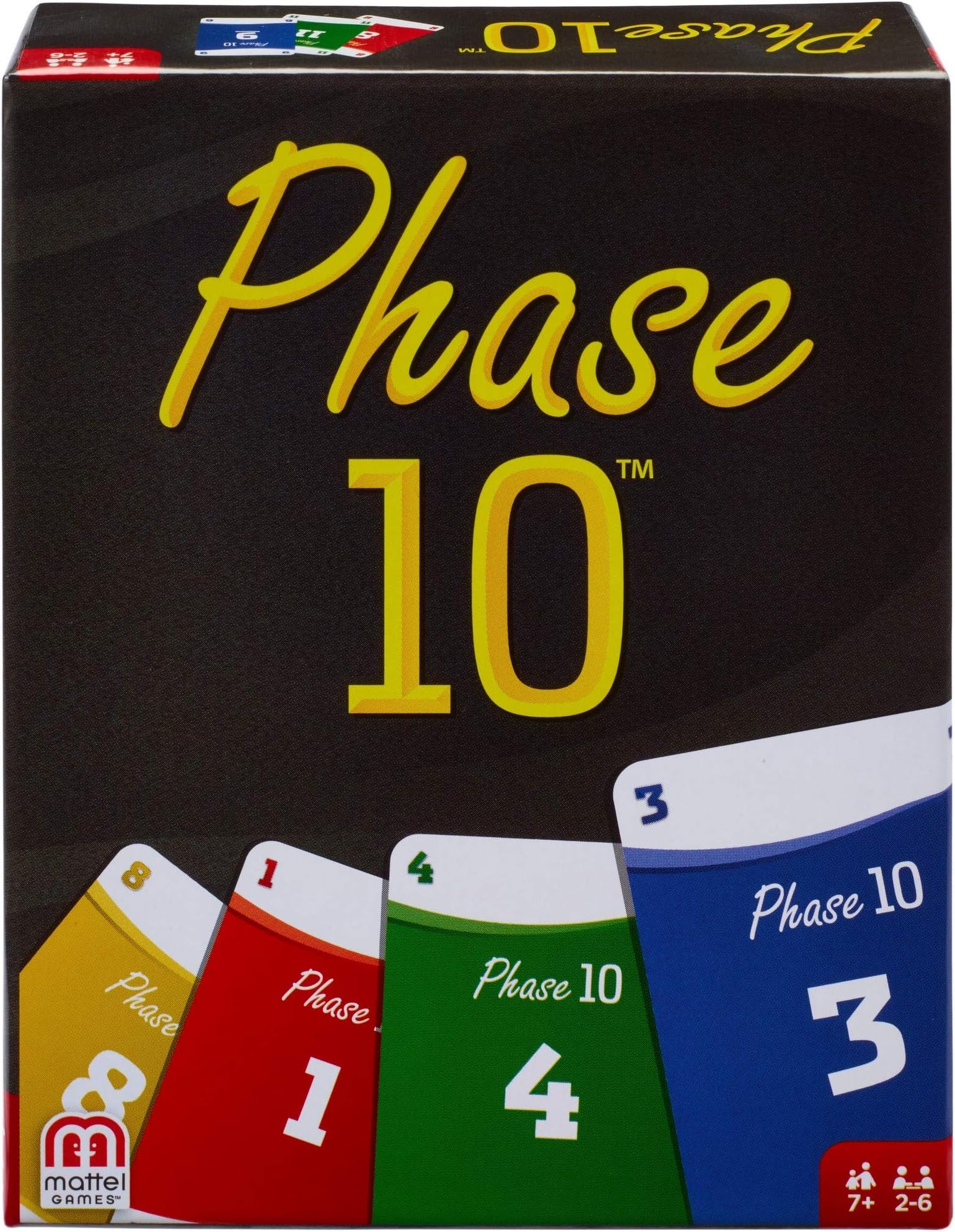 Mattel Games Fpw38 Phase 10 Card Game, Multicolour, Medium