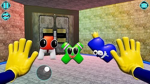 Alfabeto Arte Jogos, Esconder E Procurar jogos 3D, Alfabeto Arte hora de brincar Jogos, quadrado Vai
