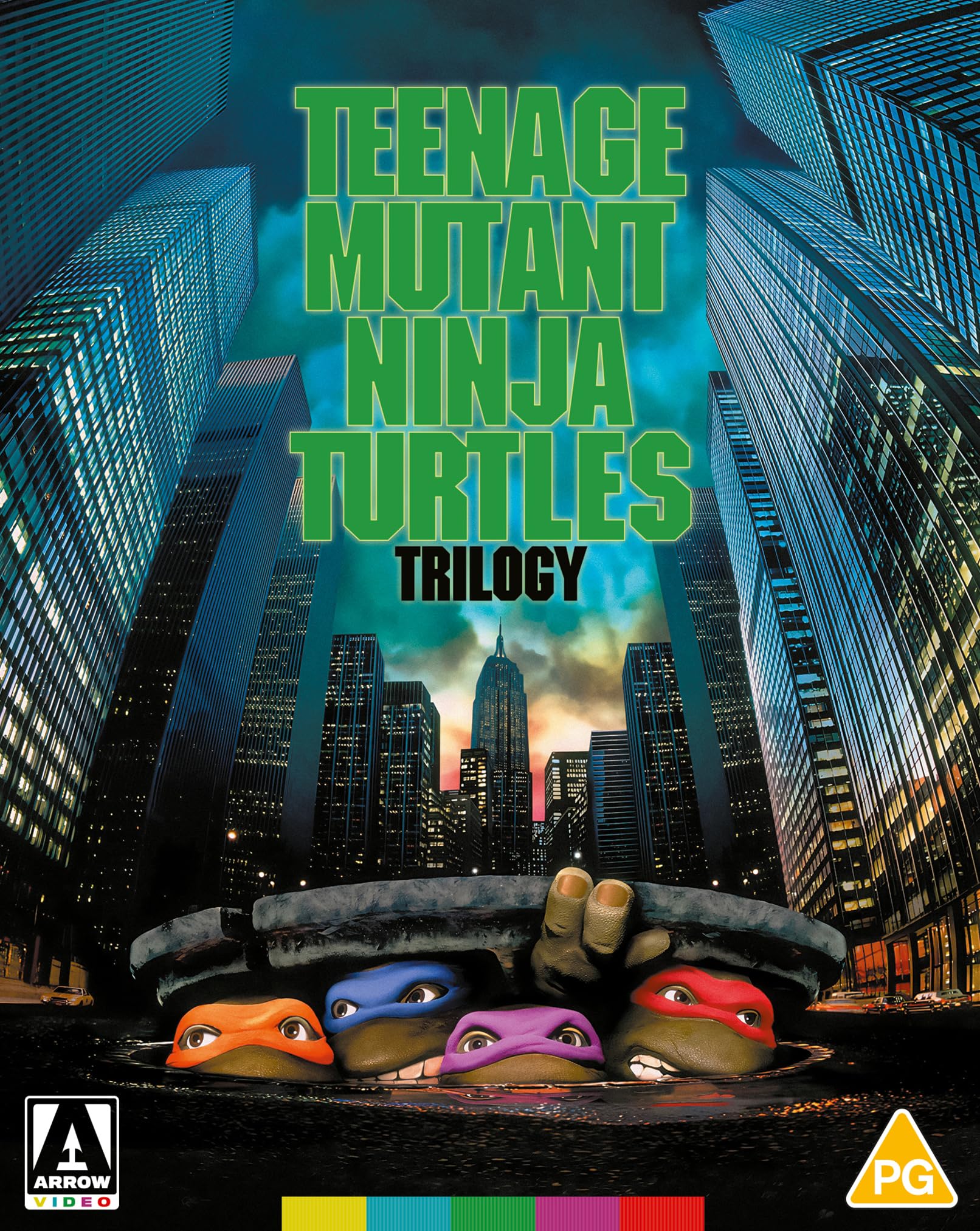 Teenage Mutant Ninja Turtles Trilogy Blu-ray