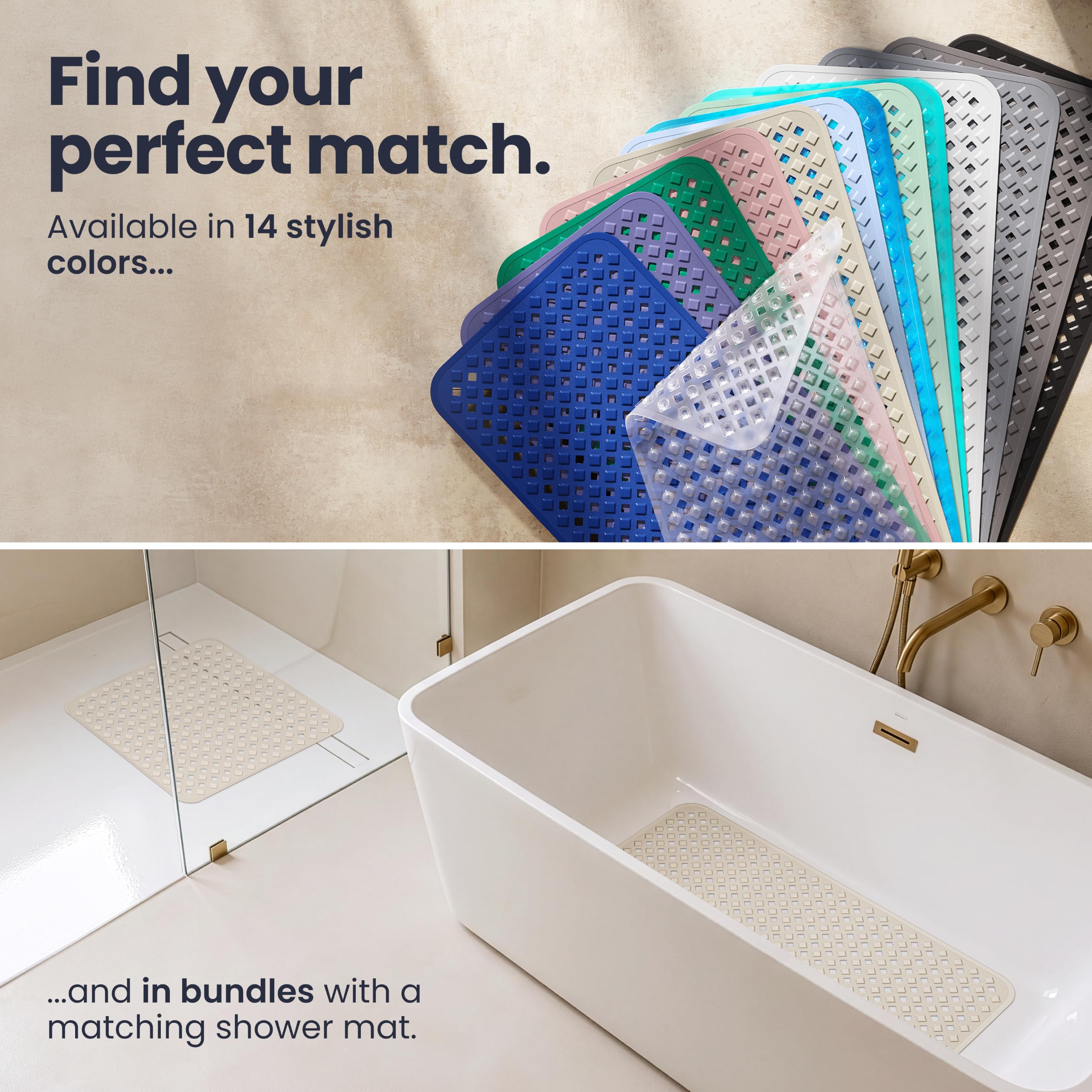 Non Slip Bathtub Mat 35x16 R605531
