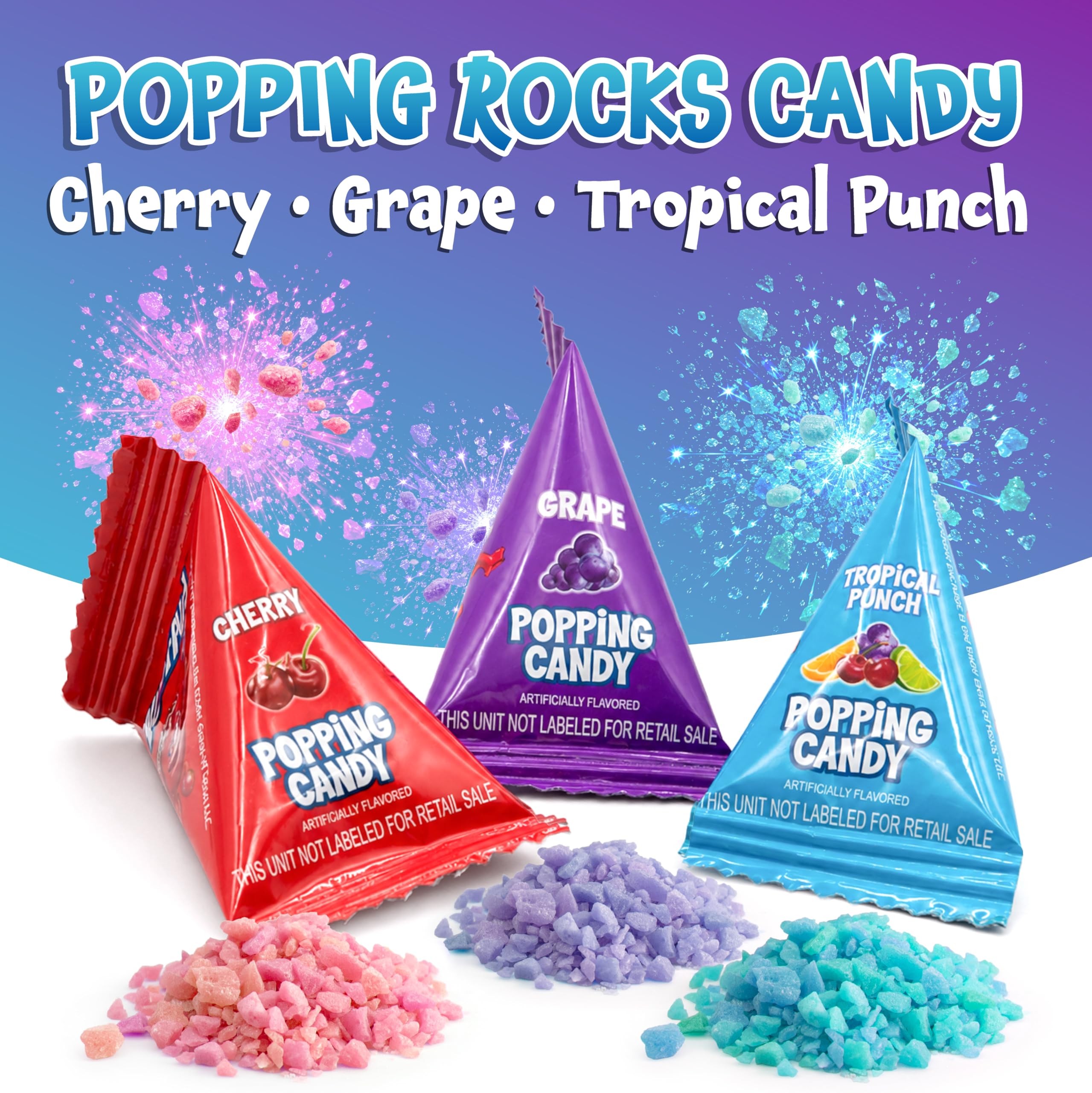 Amazon.com : Popping Rocks Candy - 40 Count Bag - Popping Rock