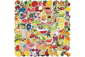 Delightful Fruit Stickers: Express Yourself and Beautify Belongings!
