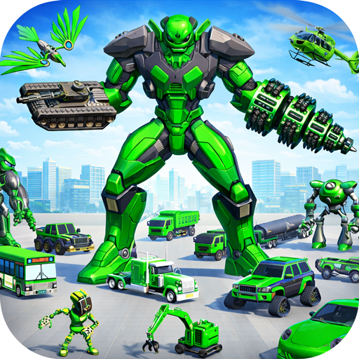 Gorilla-Roboter-Transformationsspiele, Transformations-Affen-Tierroboter-Transformations-Kampfsimulator