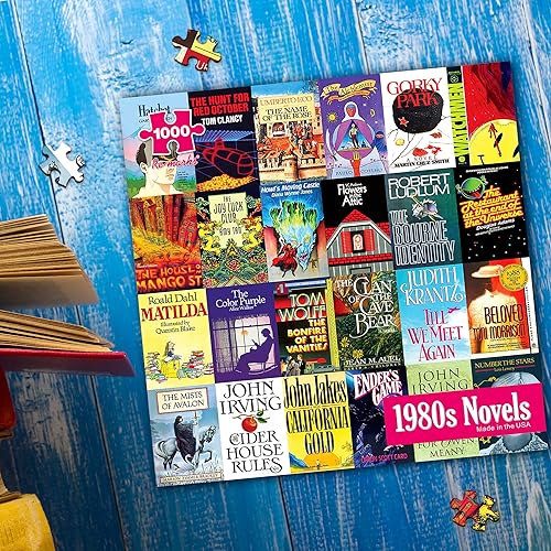 Vista 35 de Re-Marks Feline Tales - Rompecabezas de 1000 piezas para todas las edades, rompecabezas de libros de gatos, rompecabezas familiar