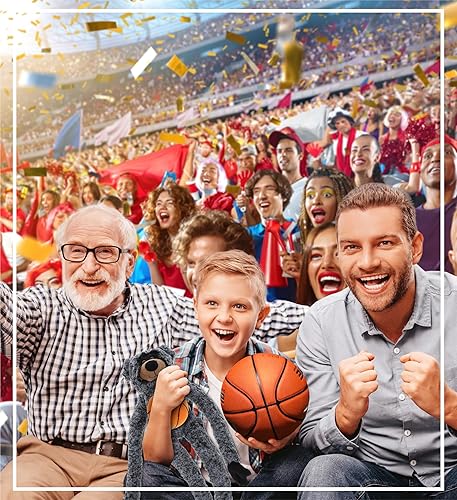 Miniatura 5 de DolliBu Peluche de oso negro con felpa de baloncesto, oso negro suave con brazos largos, adorable juguete de peluche, juguete de peluche