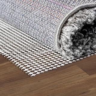 Unique Loom Anti-Slip All Surface Slim Indoor Use Rug Pad (5' 1" Octagon)