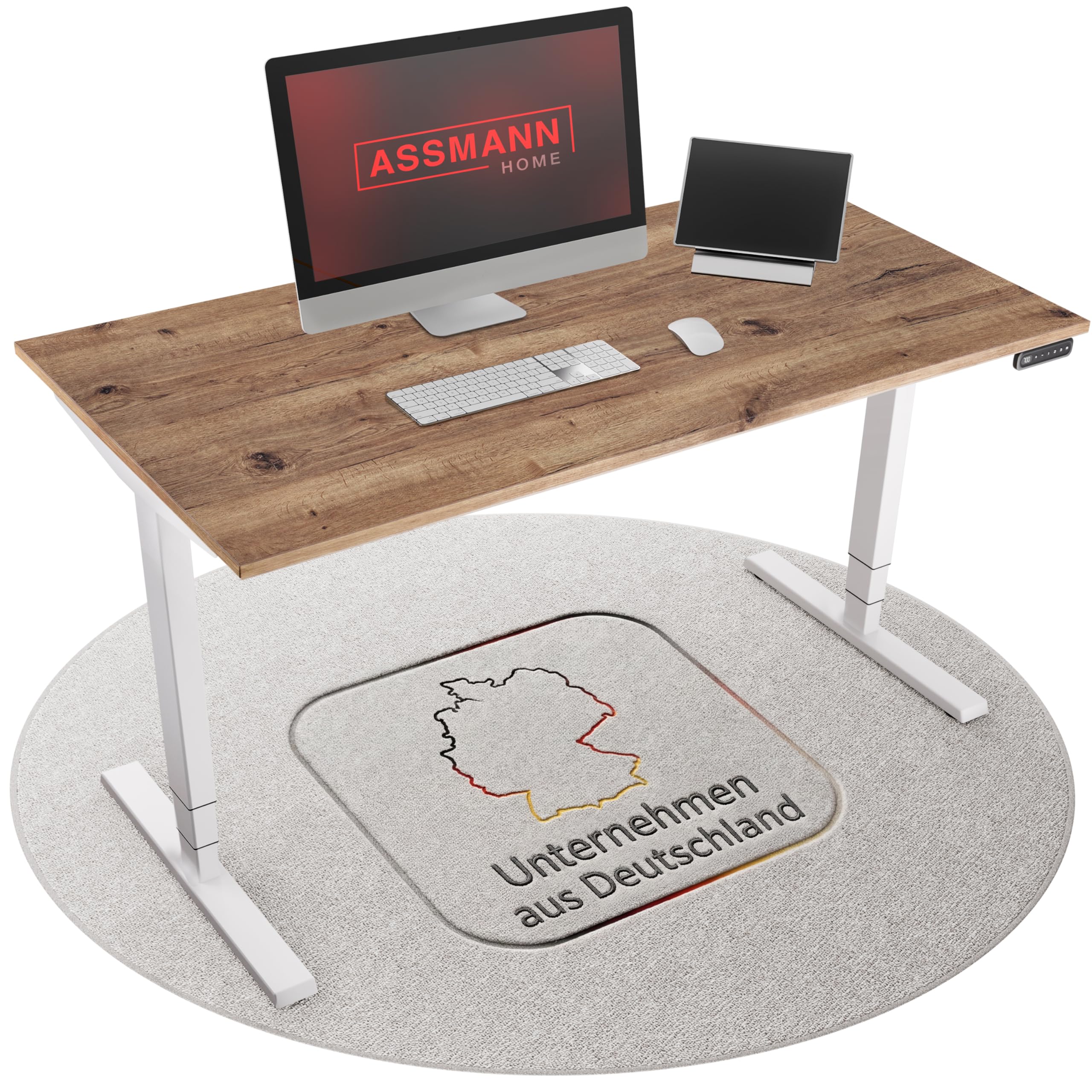 ASSMANN Elektrisch höhenverstellbarer Schreibtisch Y-Line