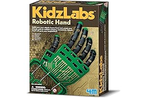 4M KidzLabs Mega Cyborg Hand Kit, Build Your Own Mega Cyborg Hand