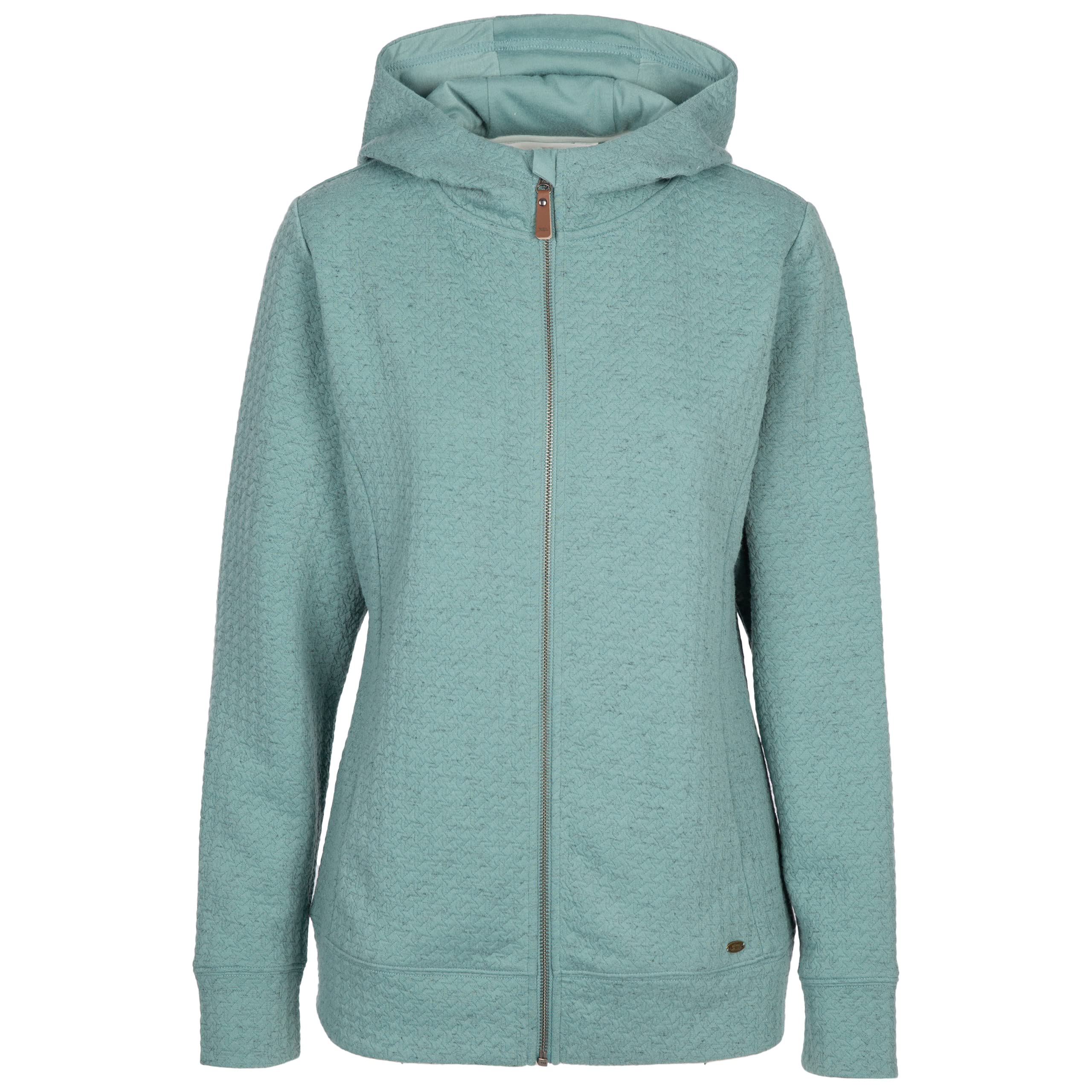 Trespass Women's White Casual Zip Up Hoodie Winnie