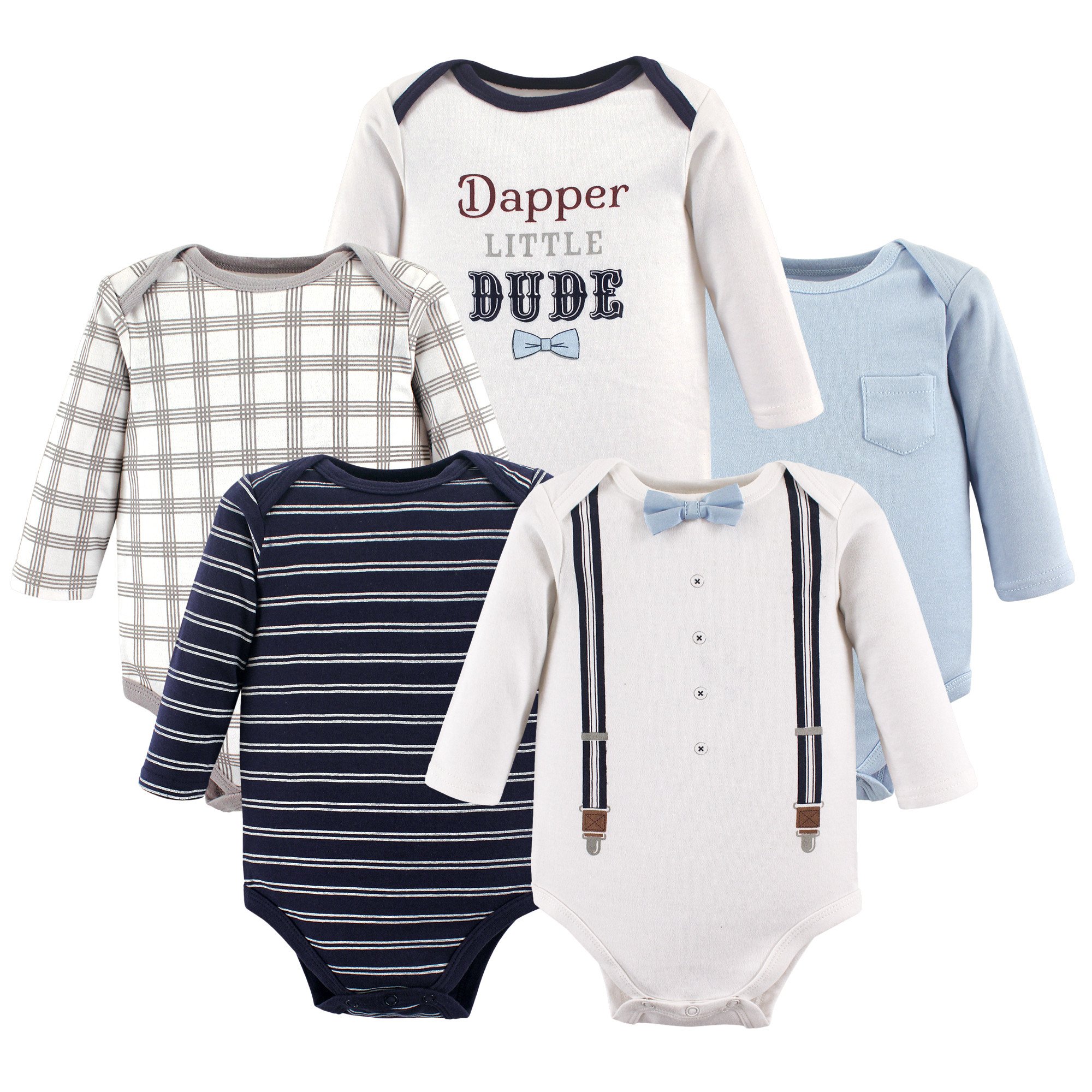 Little Treasure Unisex Baby Cotton Bodysuits