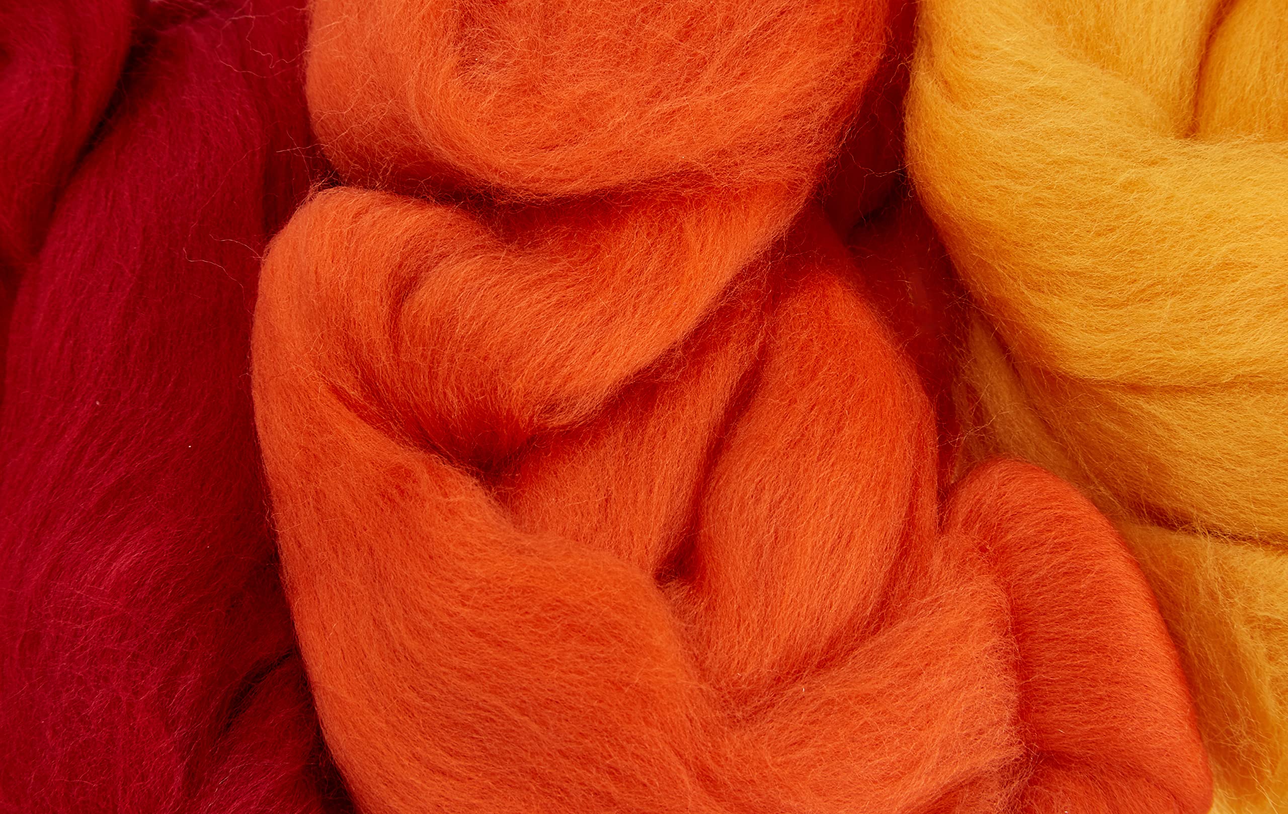 Lana Per Infeltrimento Efco - Pura Lana Vergine, 50g, Colore Giallo Mix - Foto 8