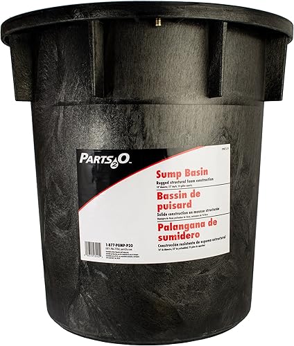 Parts2O FPW73-19Palangana de sumidero de 18 pulgadas