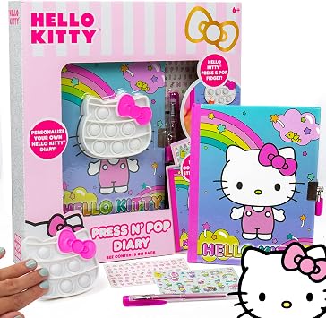 Hello Kitty Press N Pop Diary