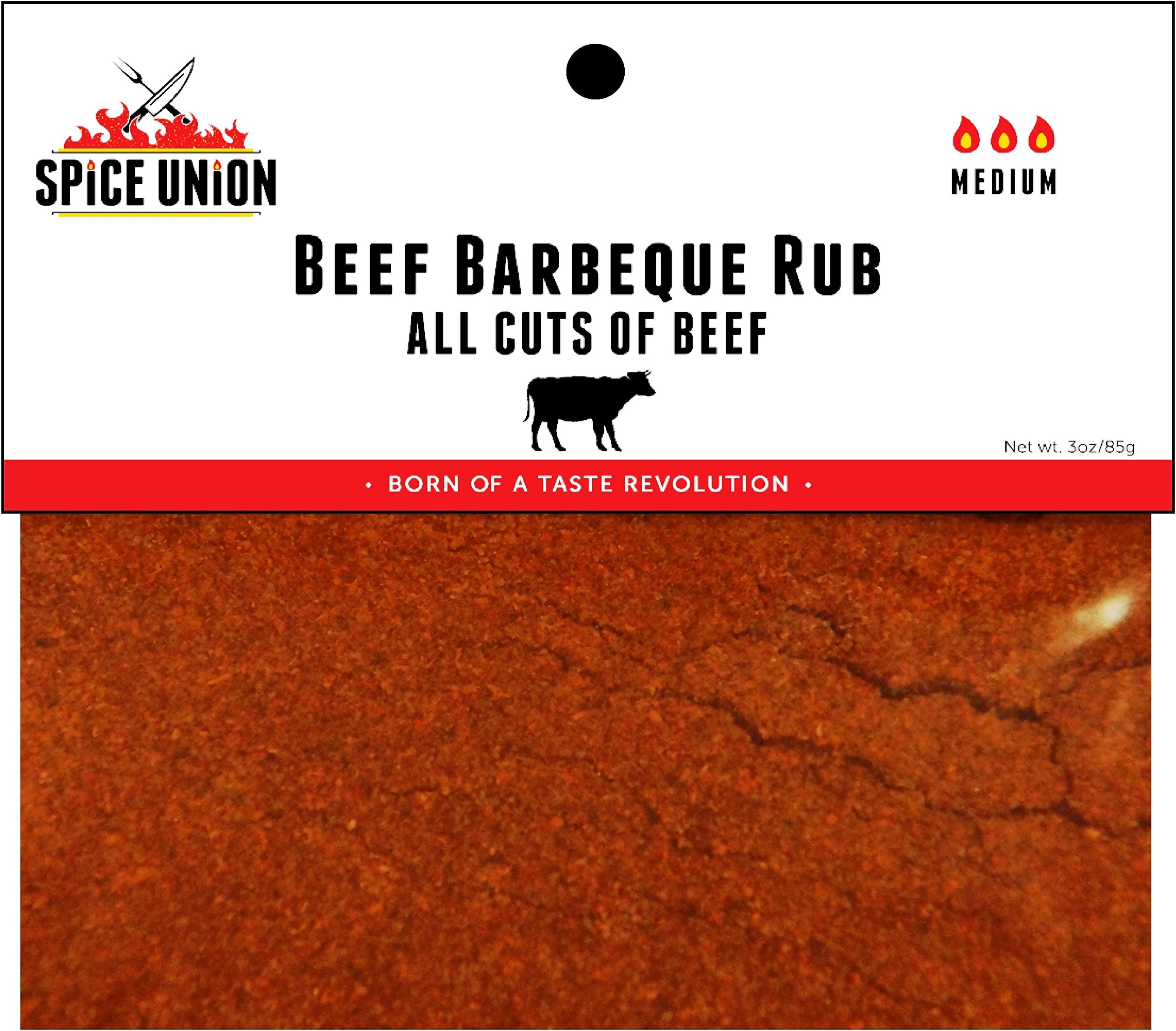 Spice Union Beef Barbeque Rub, 3 Ounce