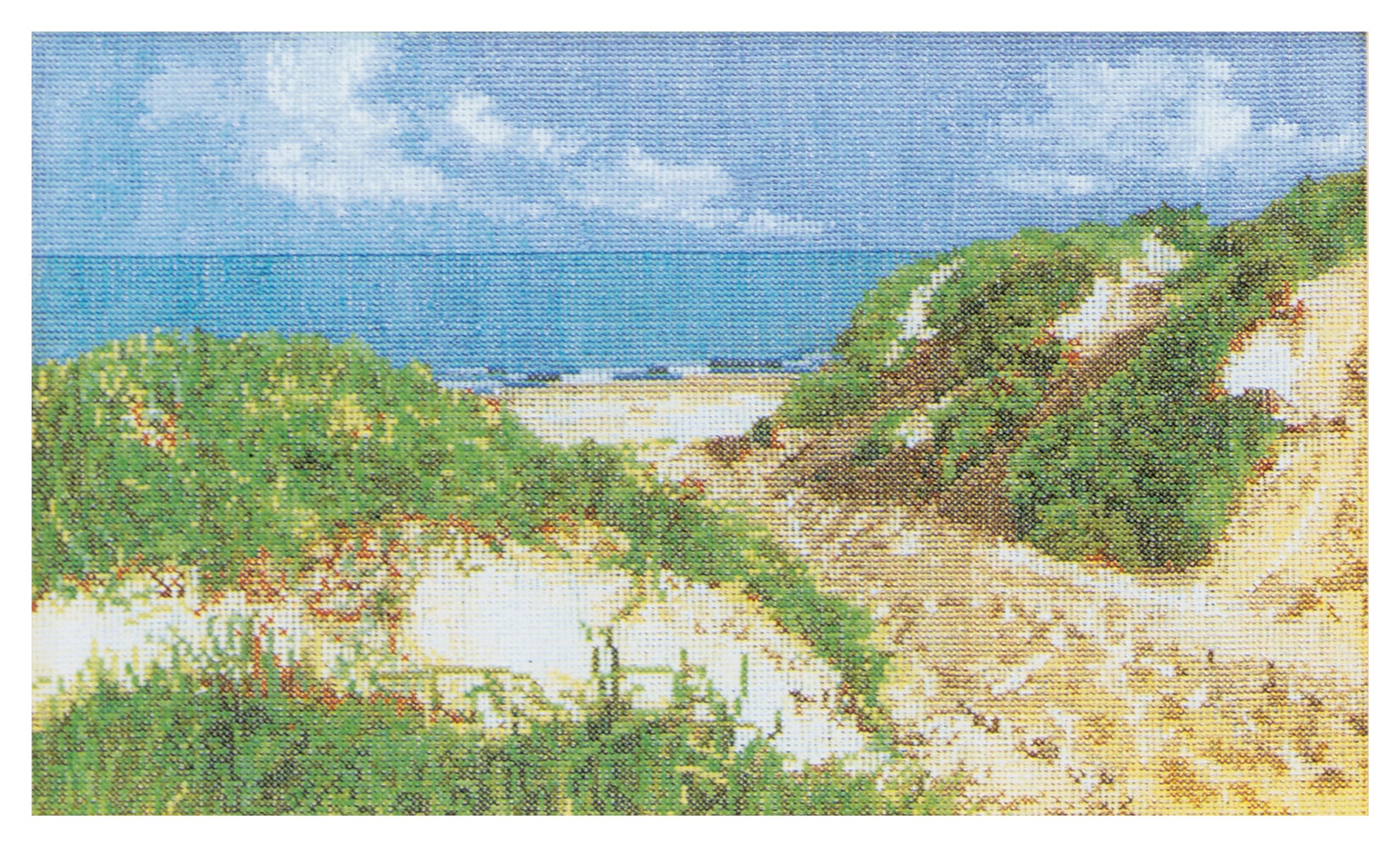 The Seashore Aida Cross Stitch Kit