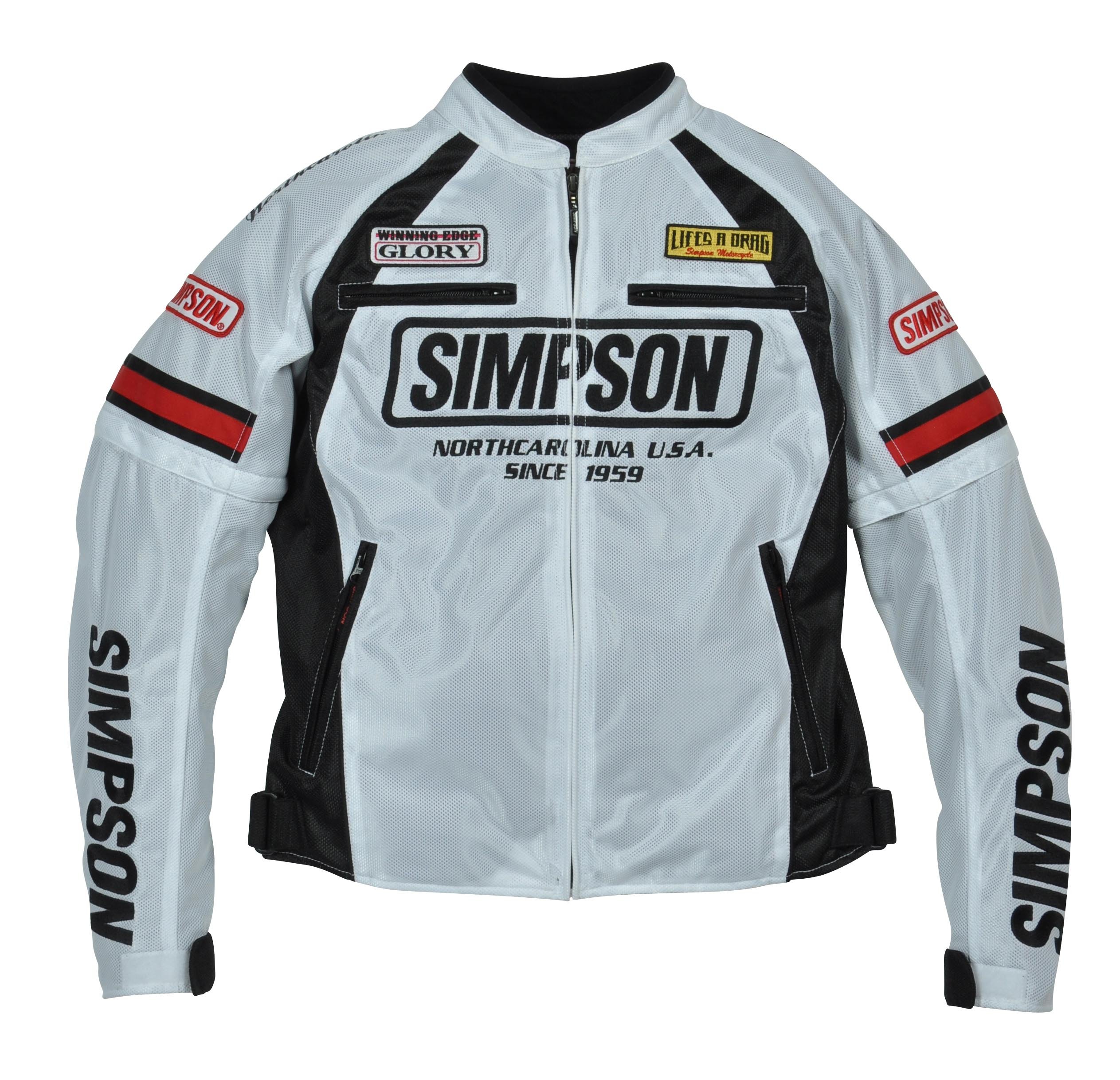 SIMPSON メッシュジャケット 3L SIMPSON（バイク） SIMPSON シンプソン NSM-2202 Riders Mesh