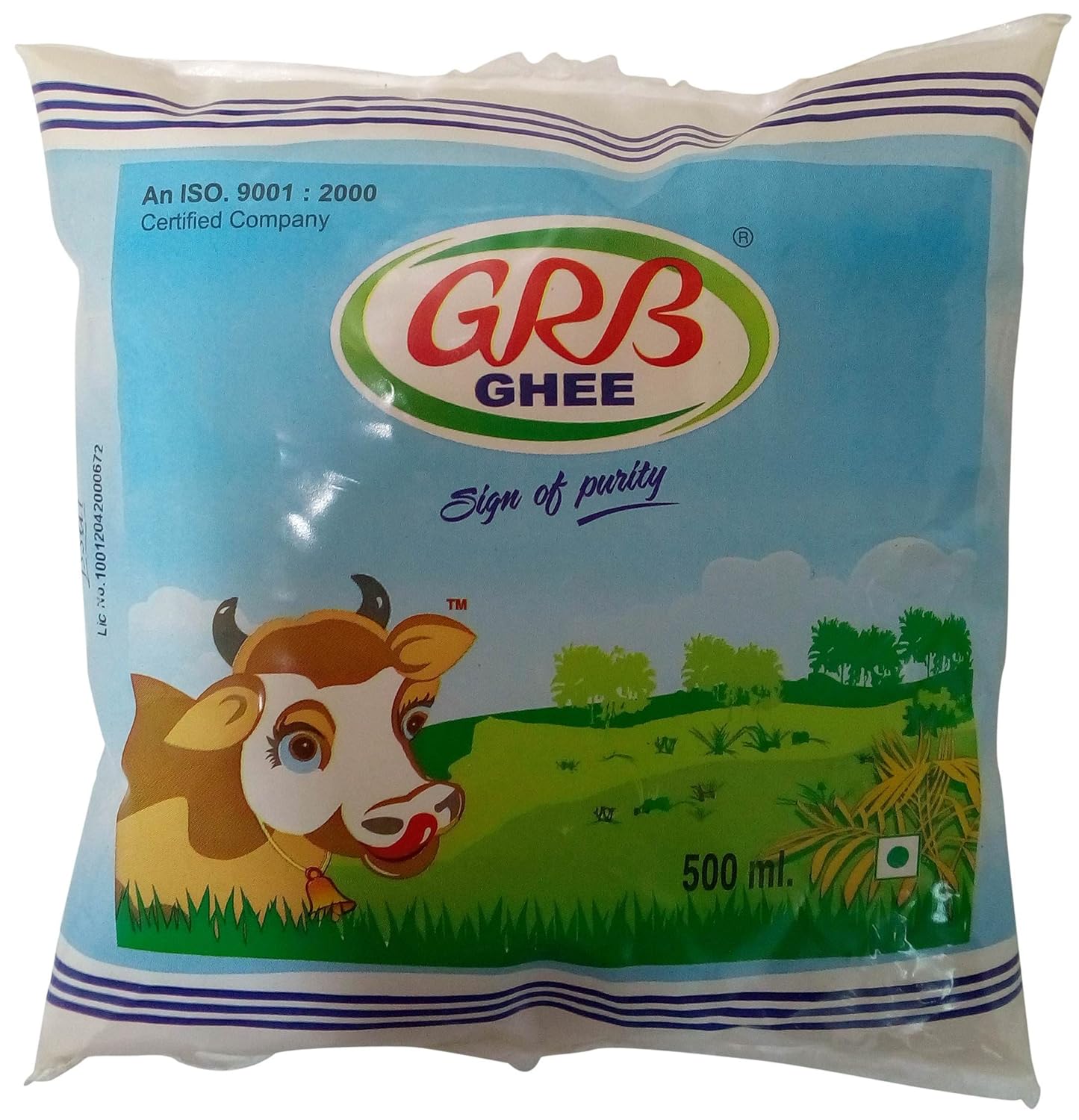 GRB Ghee, 500ml Pouch Amazon.in Grocery & Gourmet Foods