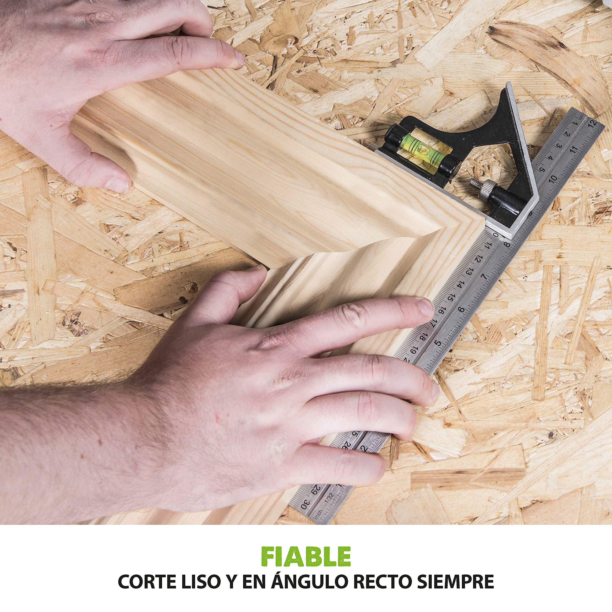 EVOLUTION POWER TOOLS - F165CCSL Sierra circular multimaterial, 165 mm (230V)
