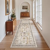 Vista 151 de Madane Alfombra Pasillera Lavable - Alfombras Pasilleras 2x6 para Pasillos de 6 Pies Antideslizante Vintage Alfombra Pasillera de Cocina
