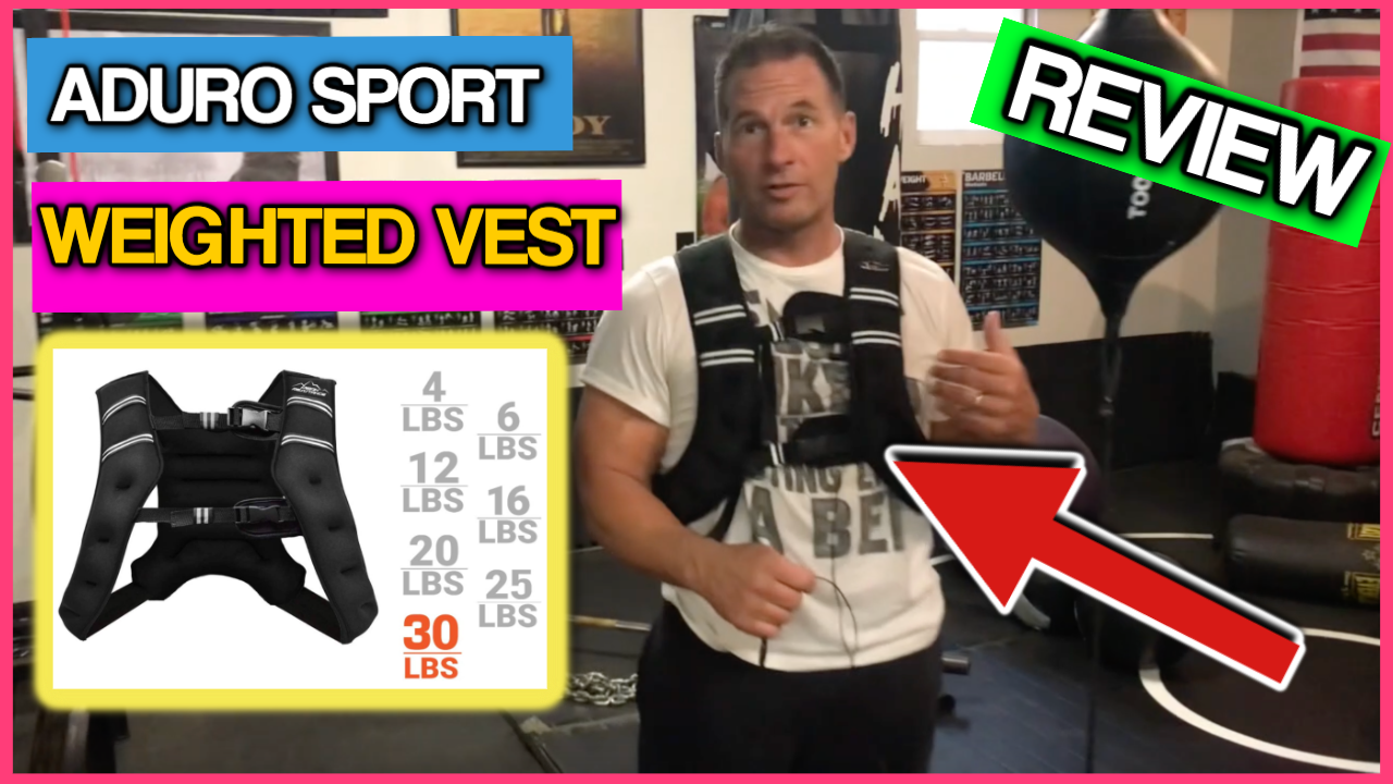 Gilet Ponderato Aduro Sport - Allenamento 1.8-13.6kg Regolabile