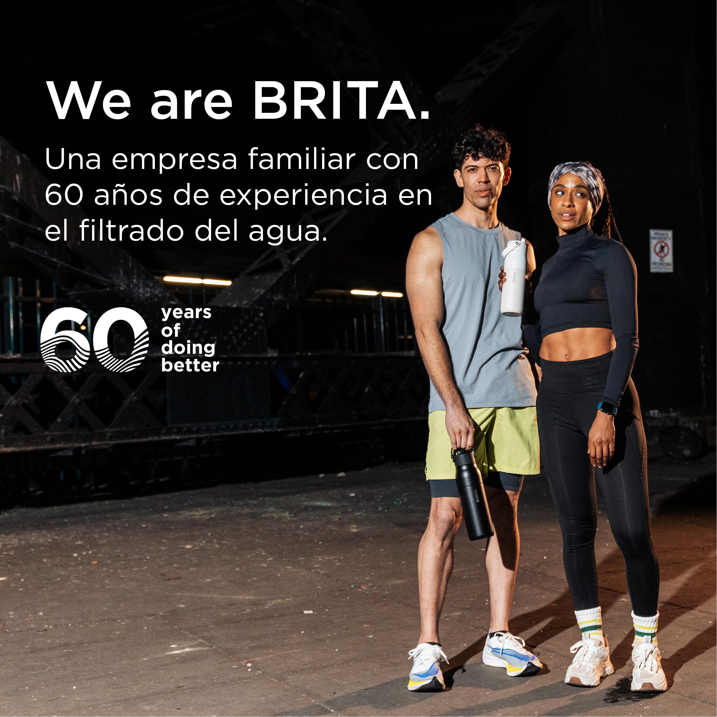 BRITA LARQ iQ Cabezal inteligente Tapa digital para las botellas de agua BRITA LARQ Essential, que incluye un seguimiento de la hidratación en la aplicación de BRITA