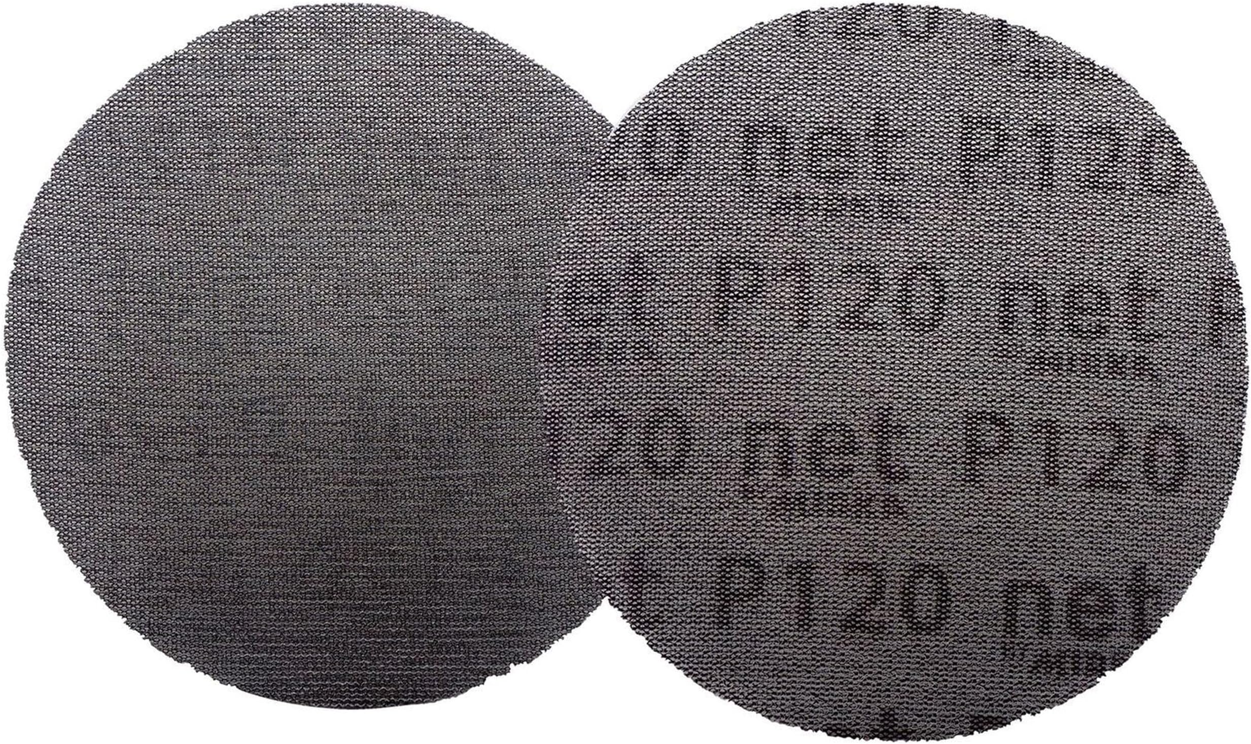 Autonet Mirka 150mm 6" Sanding Mesh Disc P120 50 Discs Paintwork Dust Extraction