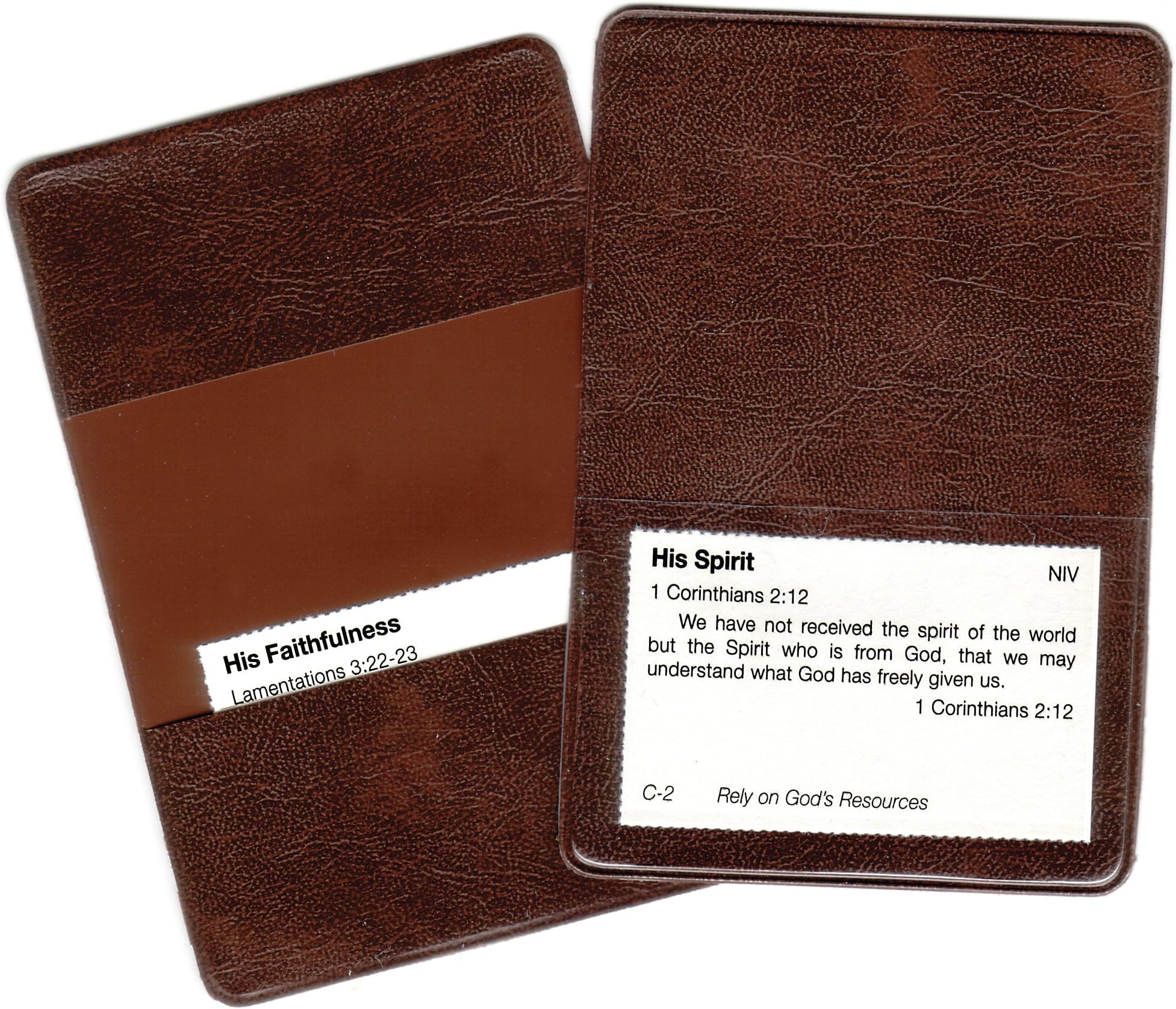 Vinyl Versecard Holder 5-Pack