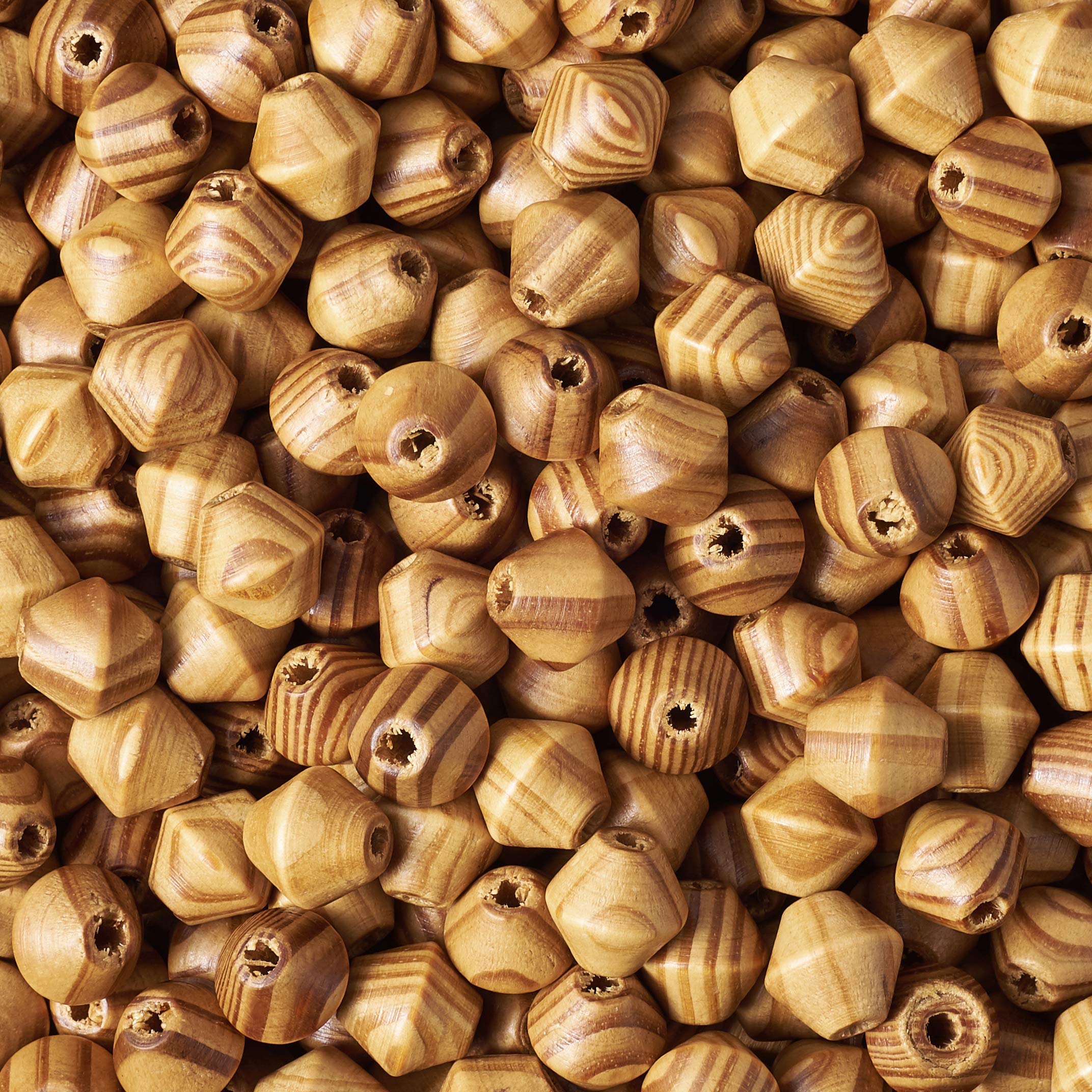 60 pezzo di perline rotonde in legno naturale all'ingrosso