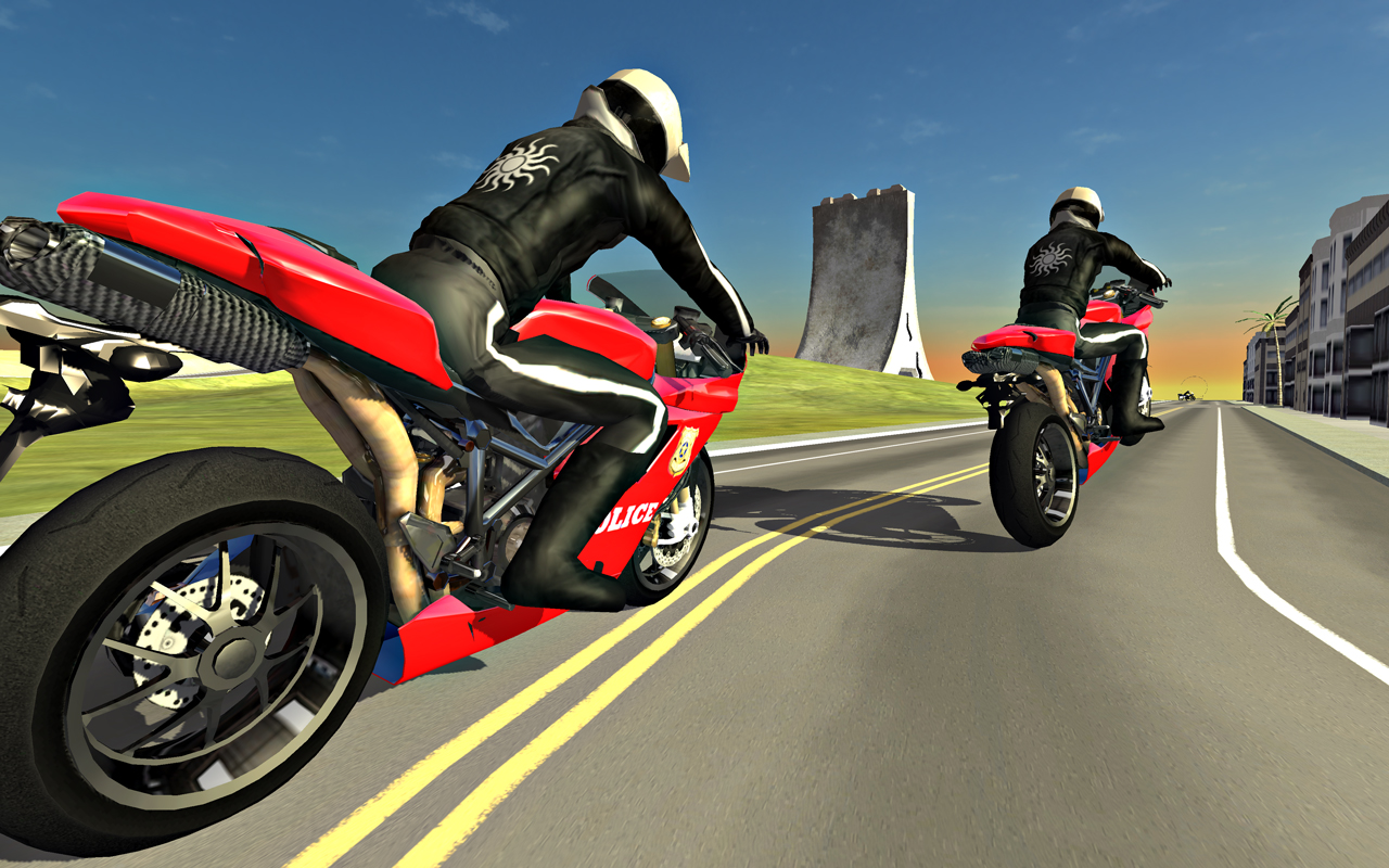 Simulated Racing Motorcycle Police Stunt Moto Racing - Heavy Bike Simulator 3D - App on Amazon Appstore