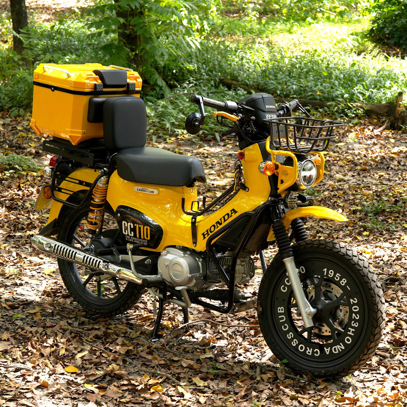 cc110 cc50 クロスカブ用ロングシート延長キャリアセット