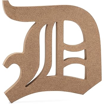 Amazon Com 6 Old English Wooden Letter D Premium Mdf Wood Wall Letters 6 Inch D Baby