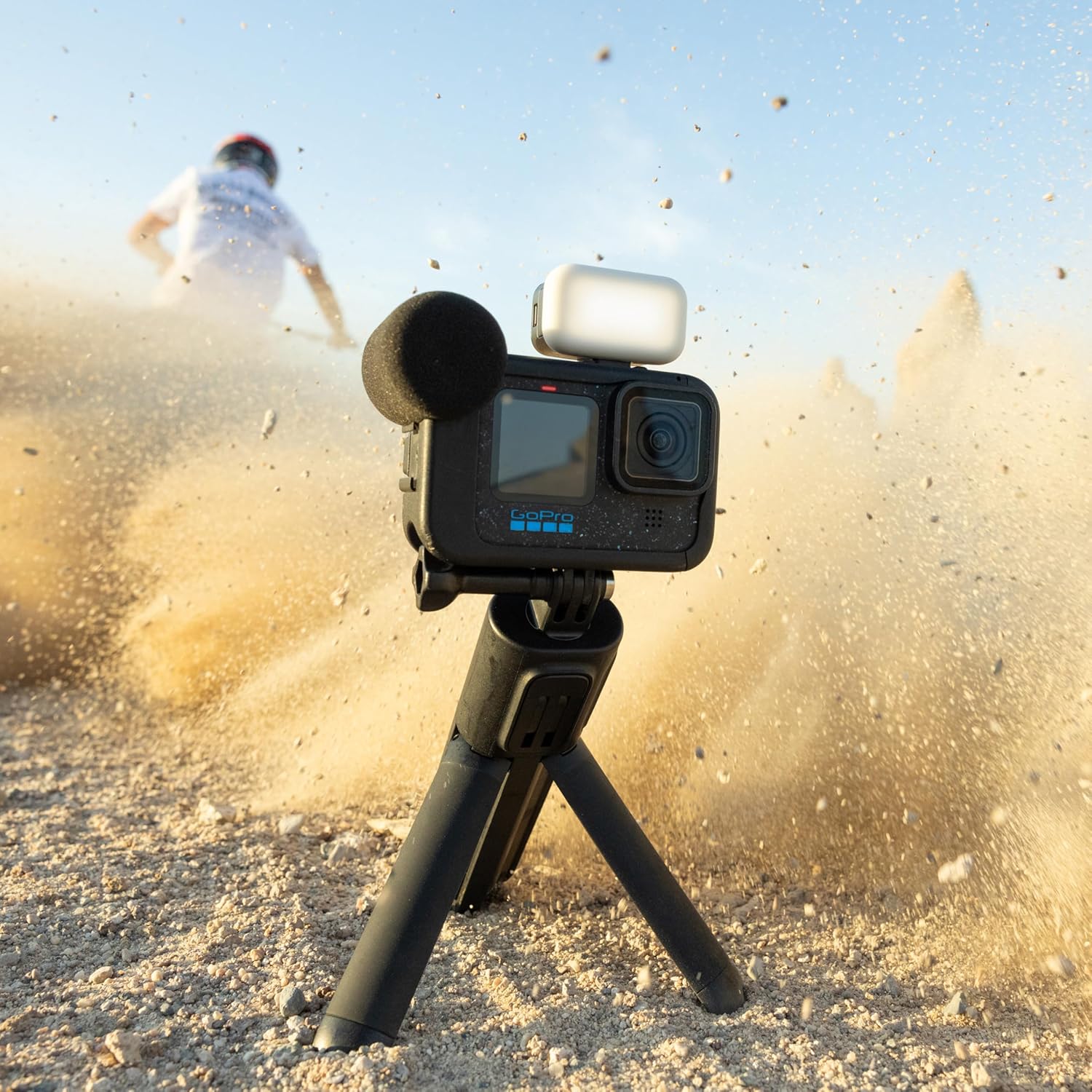 GoPro Volta Camera Battery Grip/Tripod/Remote for HERO12/11/10 Black and HERO11Black Mini with a Built-in Tripod and Bluetooth for Versatile Filming - Official GoPro Accessory (E-Comm Packaging)
