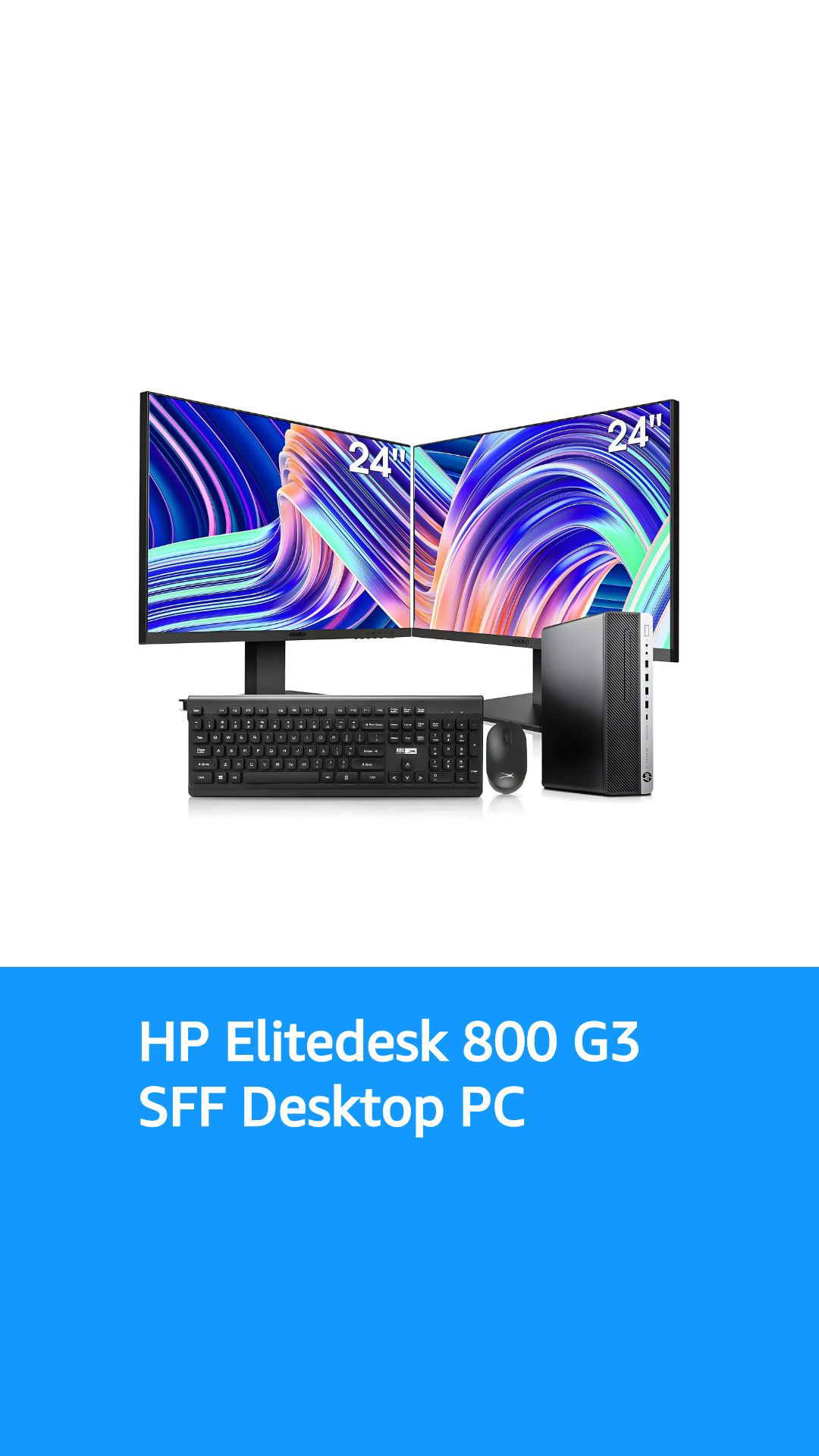 HP Elitedesk 800 G3 SFF Desktop PC - Intel i7-6700,32GB RAM,512GB