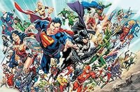 Vista 1 de Trends International DC Comics-Justice League Rebirth-Group Wall Poster, 22.375" x 34", Unframed Version, Bedroom