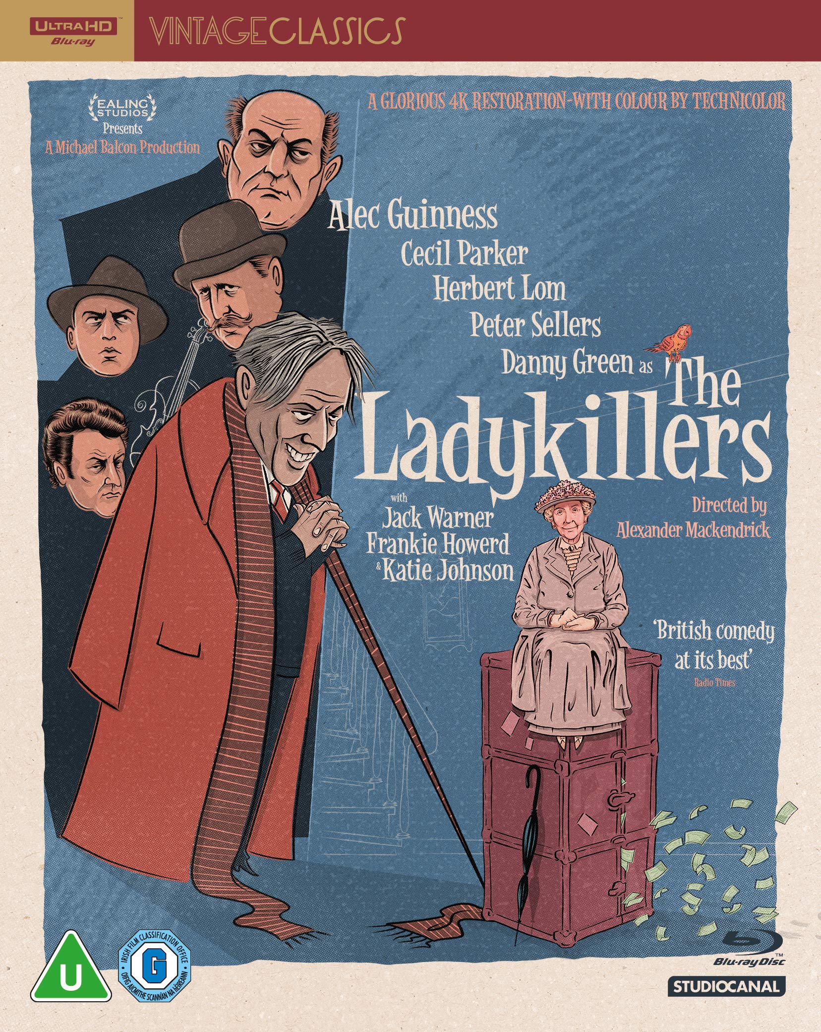 The Ladykillers 4K (BOX) [CD]+[DVD]+[2Blu-Ray] [Region Free] (IMPORT) (Nessuna versione italiana)