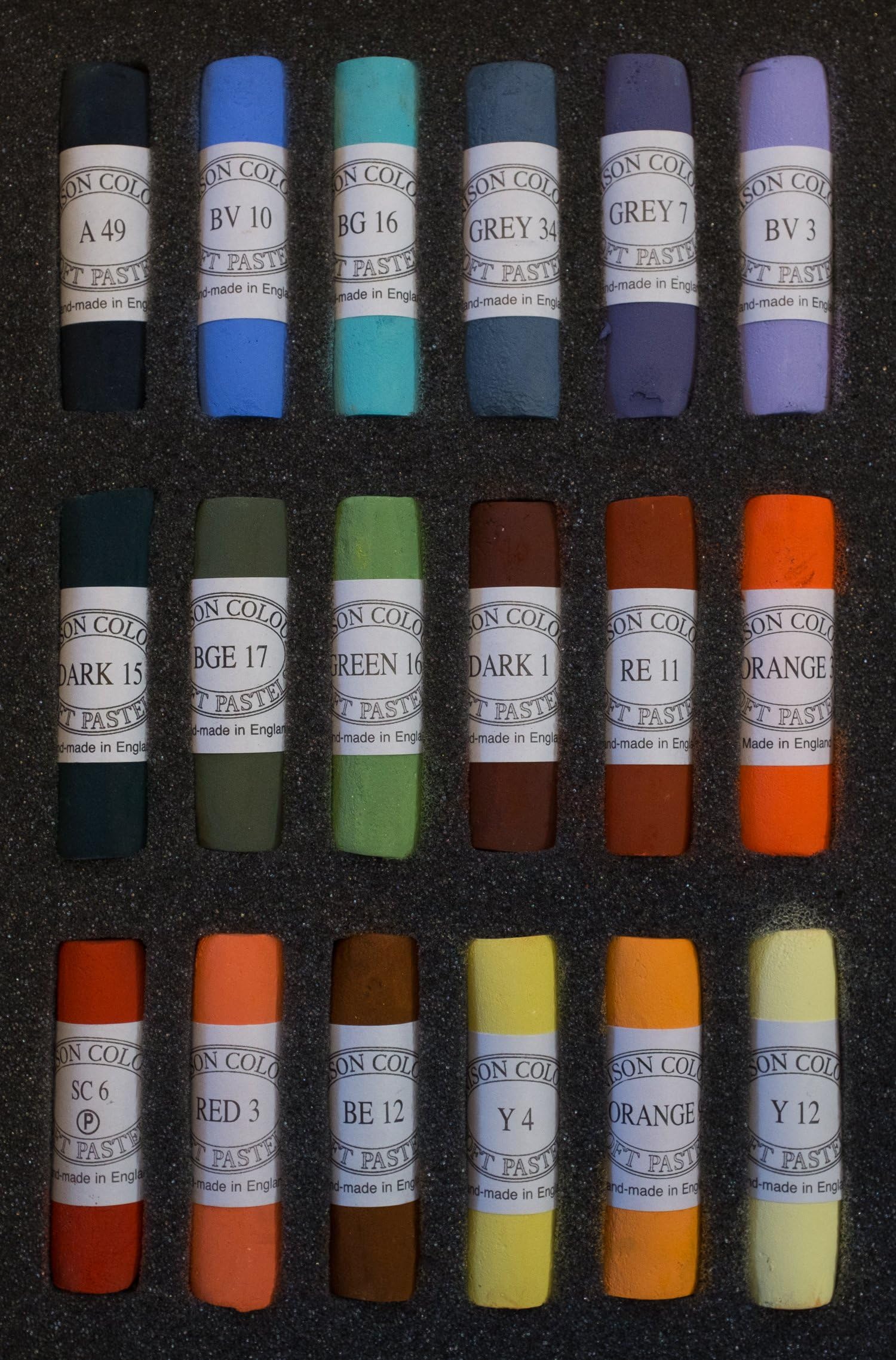 Unison Colour Soft Pastels Hand Made Les Darlow 18 Landscape set