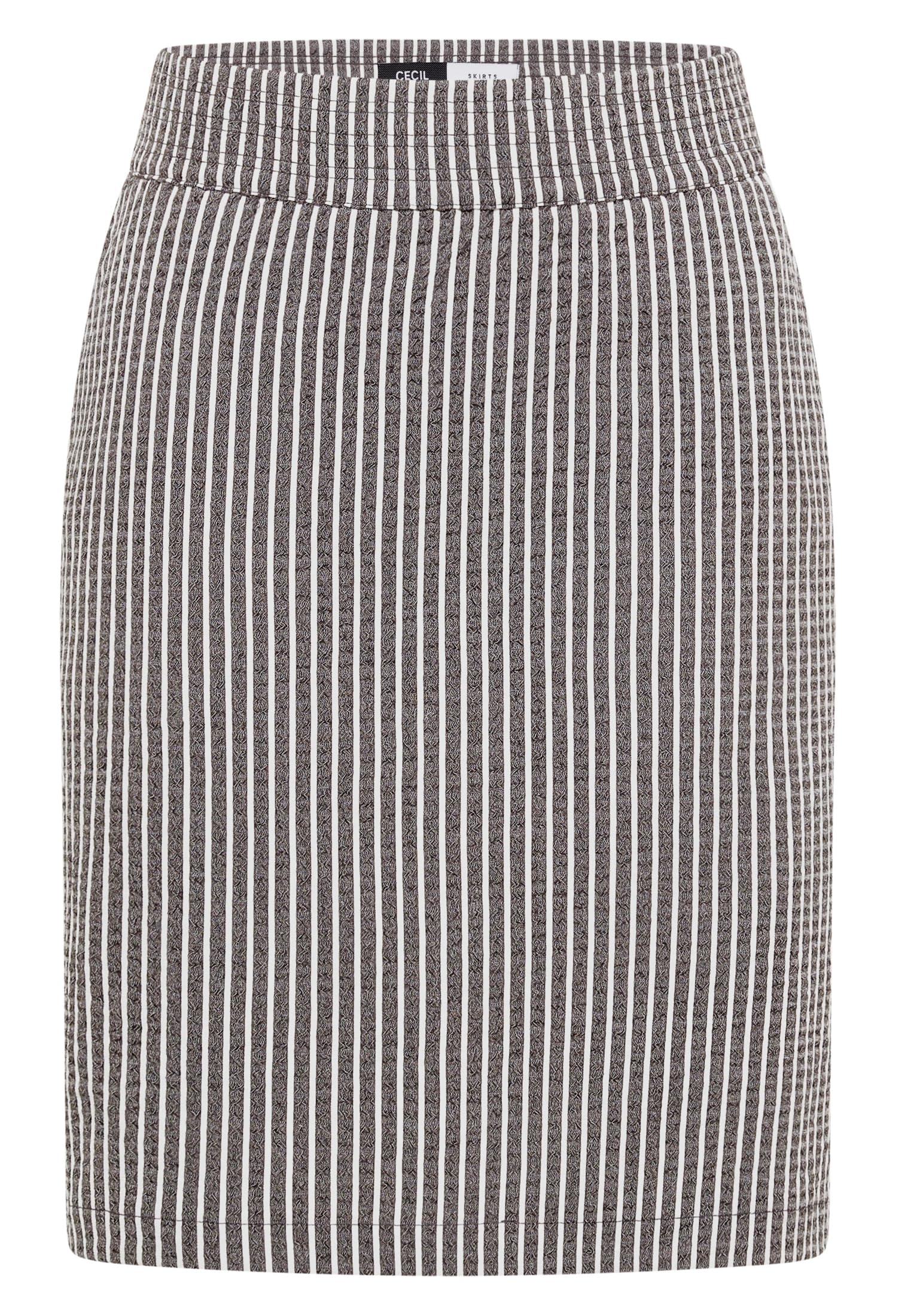 Cecil Knielanger Jogg Skirt in Seersucker-Qualität
