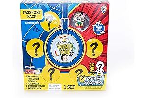 Ryan's World Squishy Micro Figure Passport Pack