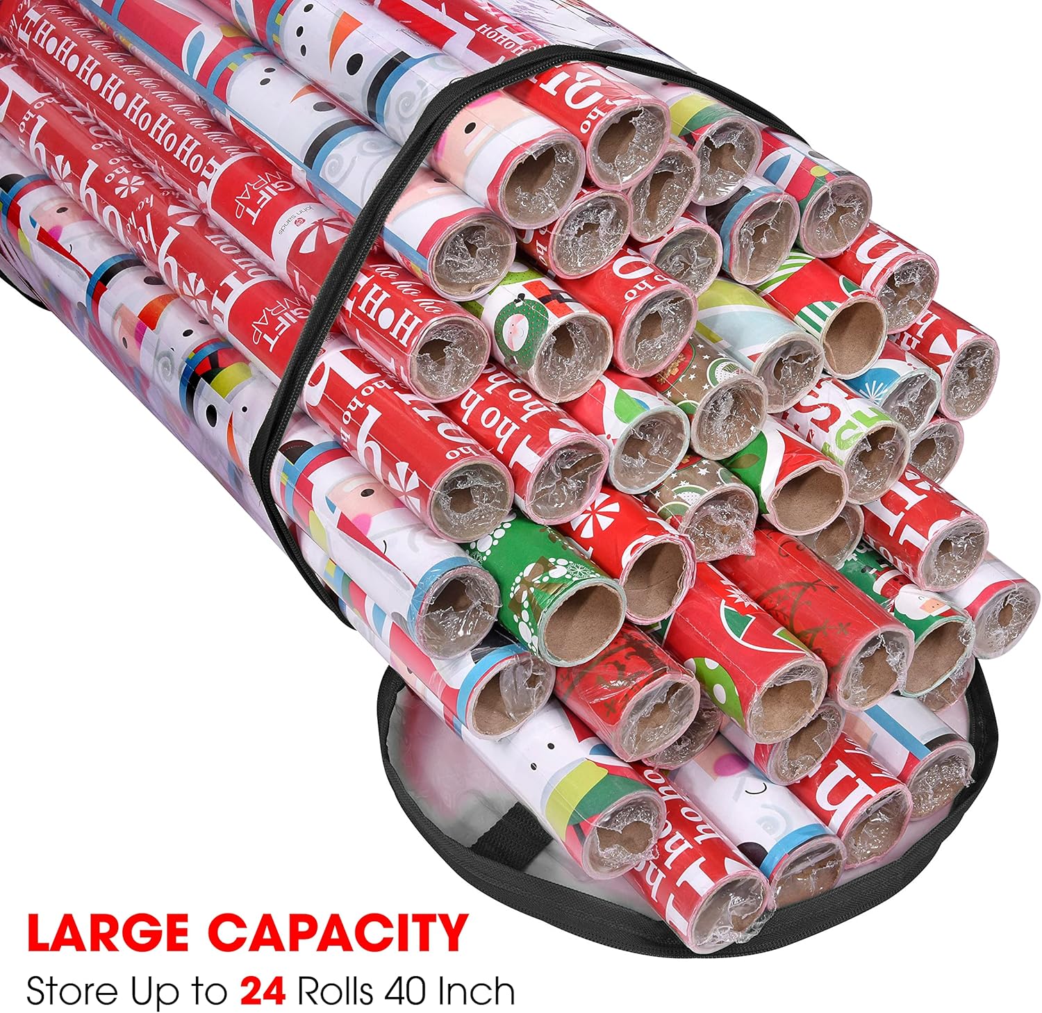 Buy Primode Wrapping Paper Storage Bag, Gift Wrap Organizer, Fits 40